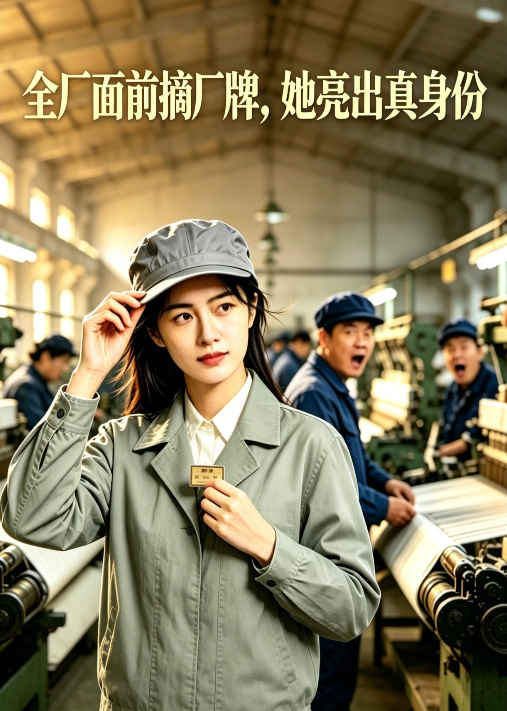 全厂面前摘厂牌，她亮出真身份