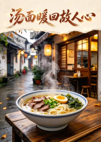 汤面暖回故人心封面图