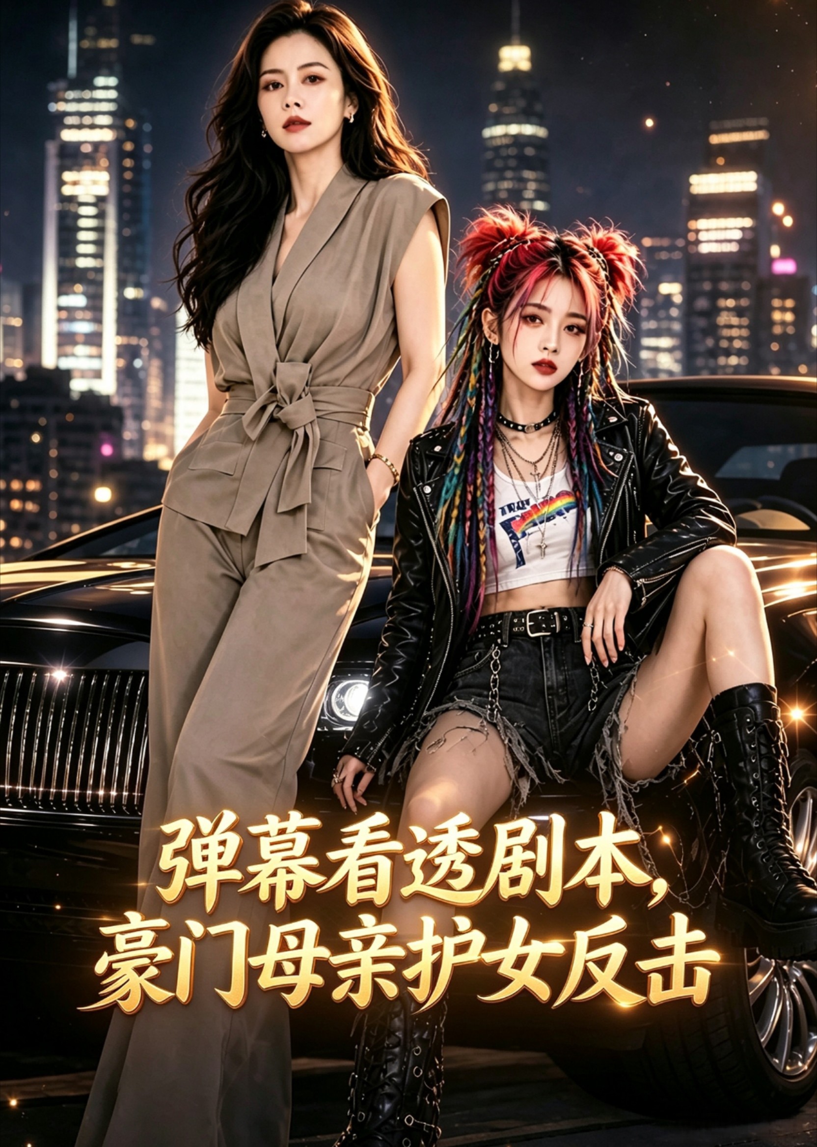 弹幕看透剧本，豪门母亲护女反击封面图