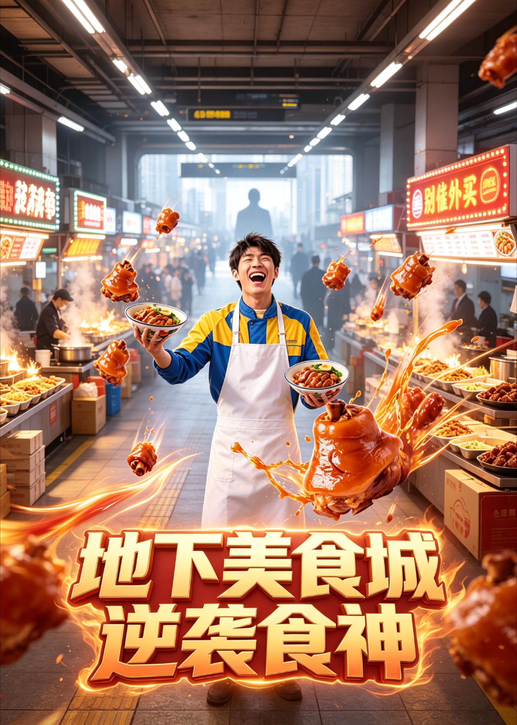 地下美食城逆袭食神