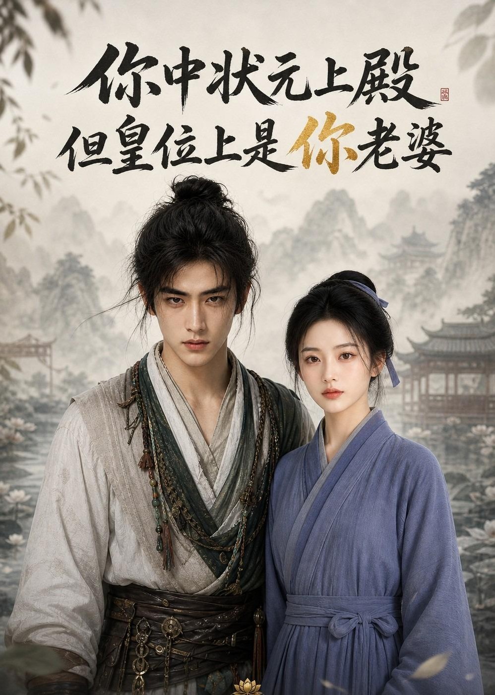 你中状元上殿，但皇位上是你老婆封面图