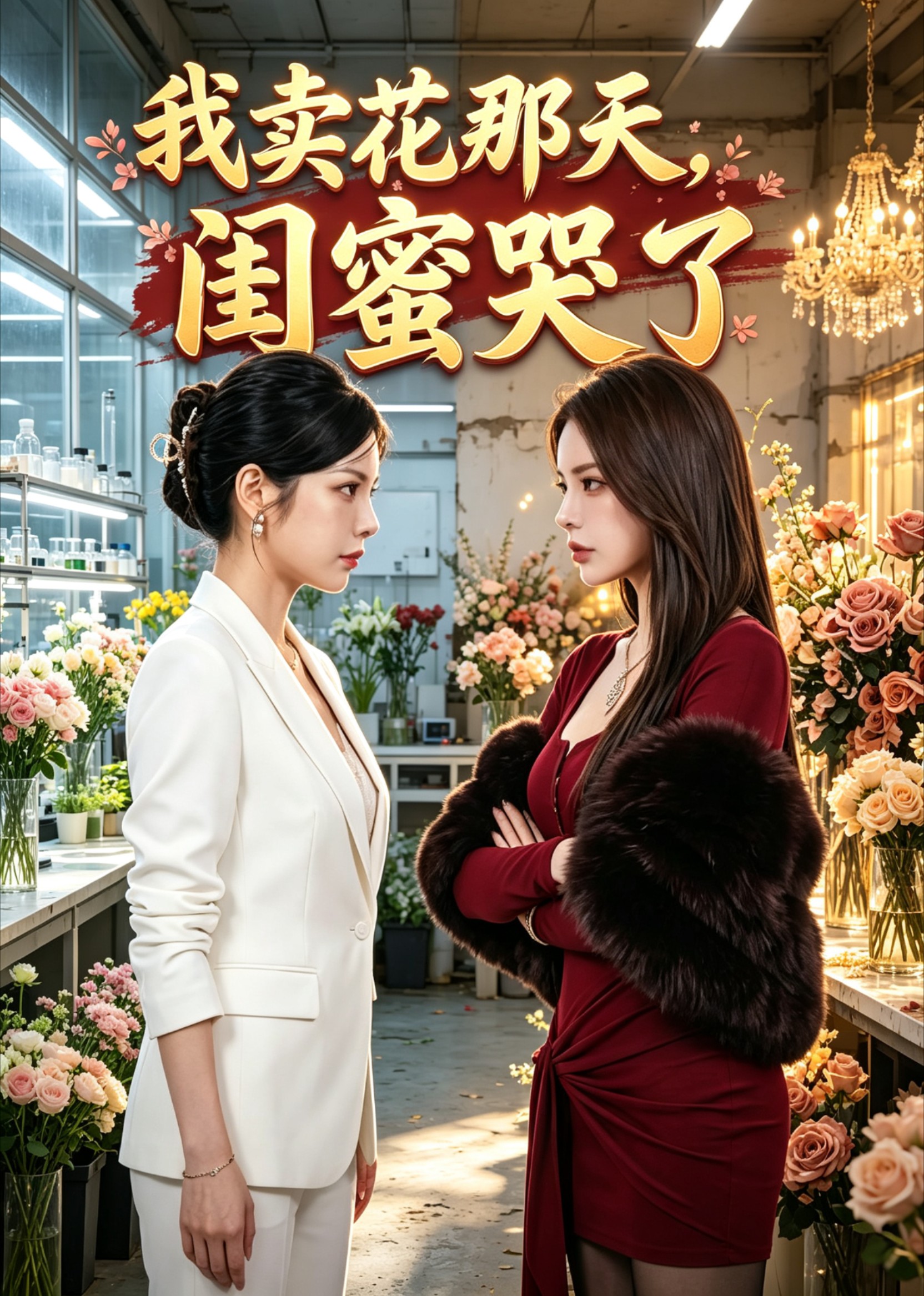我卖花那天，闺蜜哭了