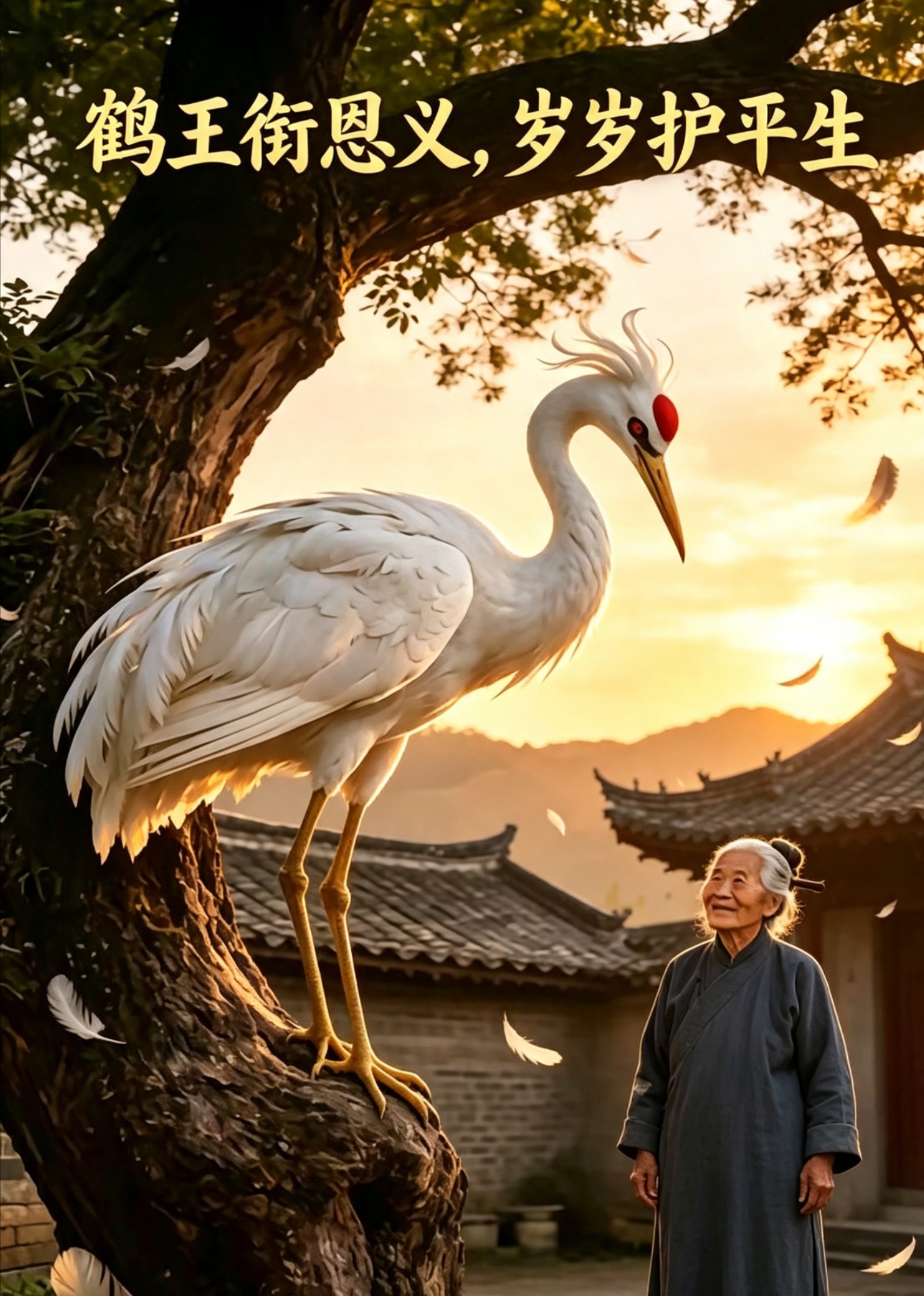 鹤王衔恩义，岁岁护平生封面图