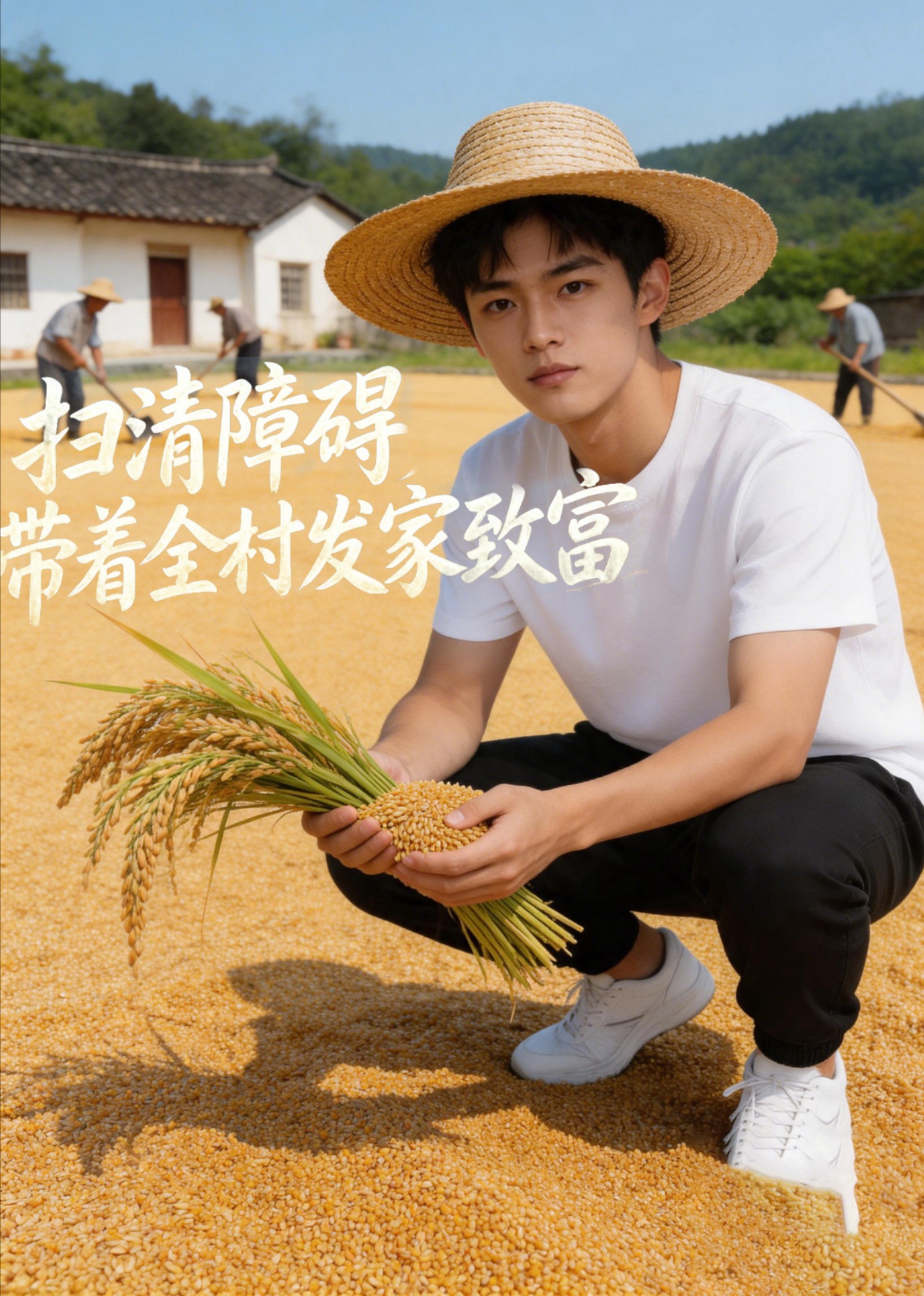 扫清障碍 带着全村发家致富