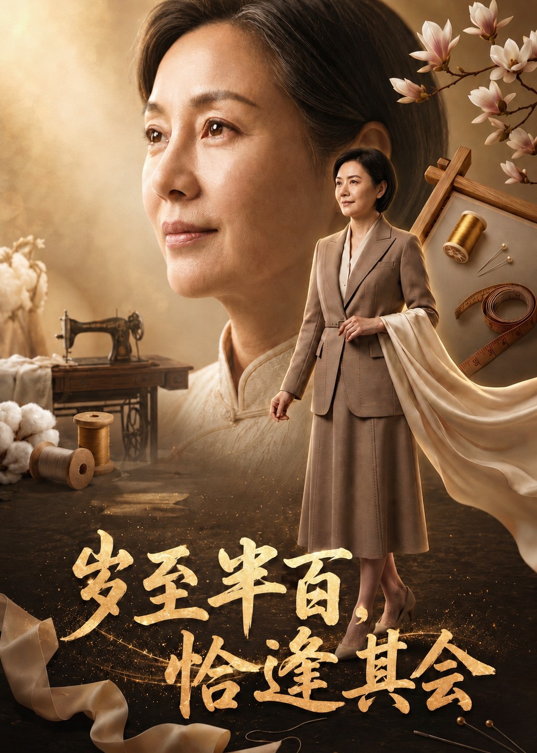 岁至半百，恰逢其会