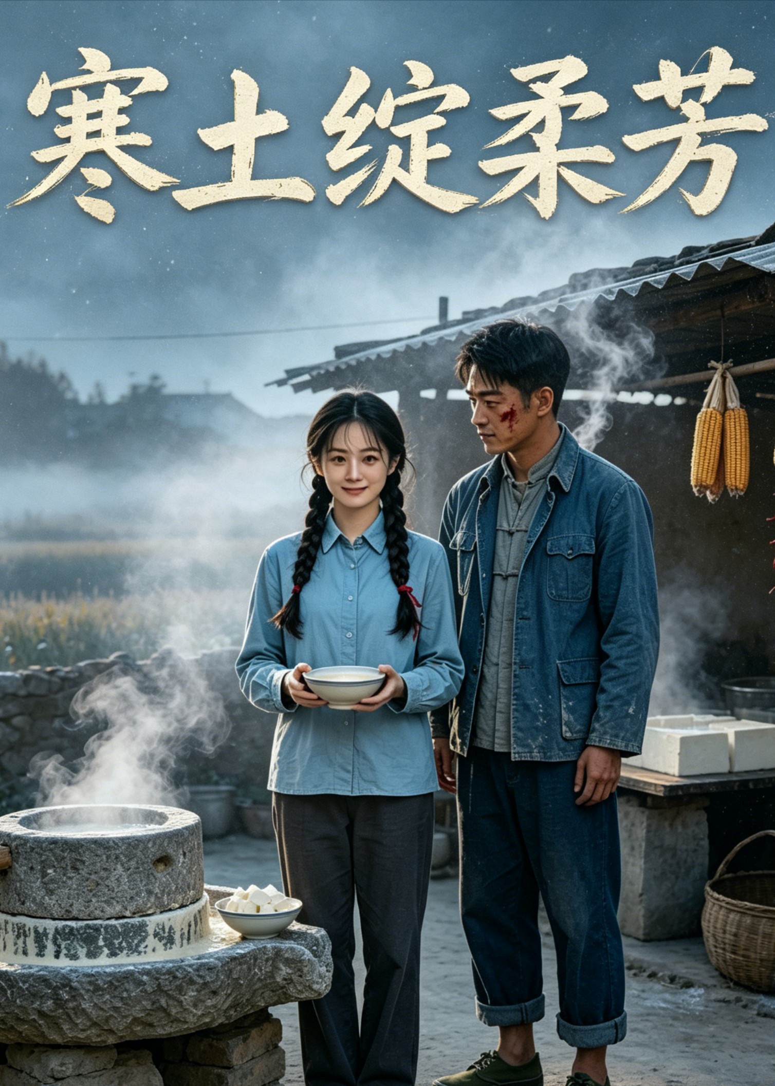 寒土绽柔芳