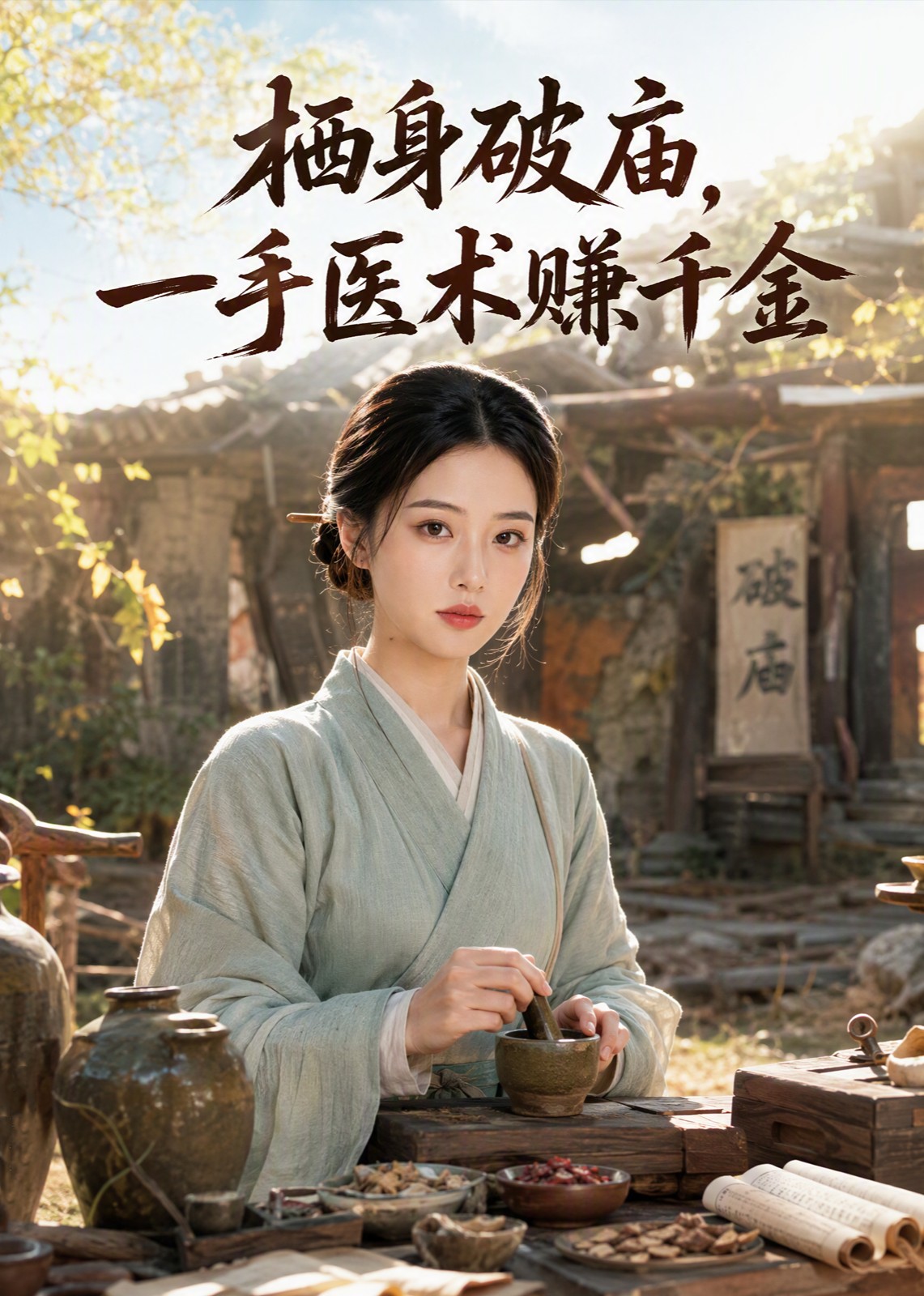 栖身破庙，一手医术赚千金封面图