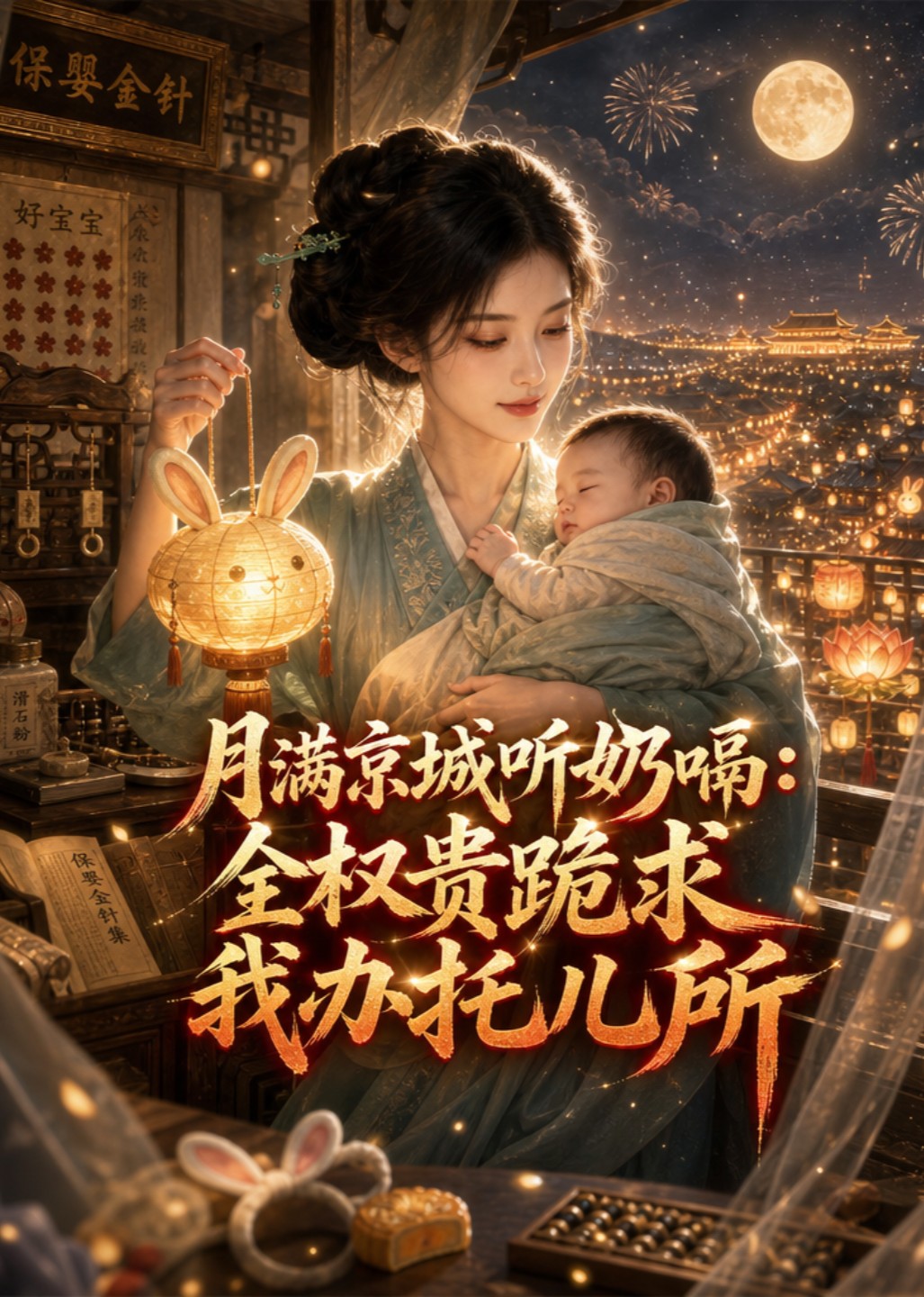 月满京城听奶嗝：全权贵跪求我办托儿所