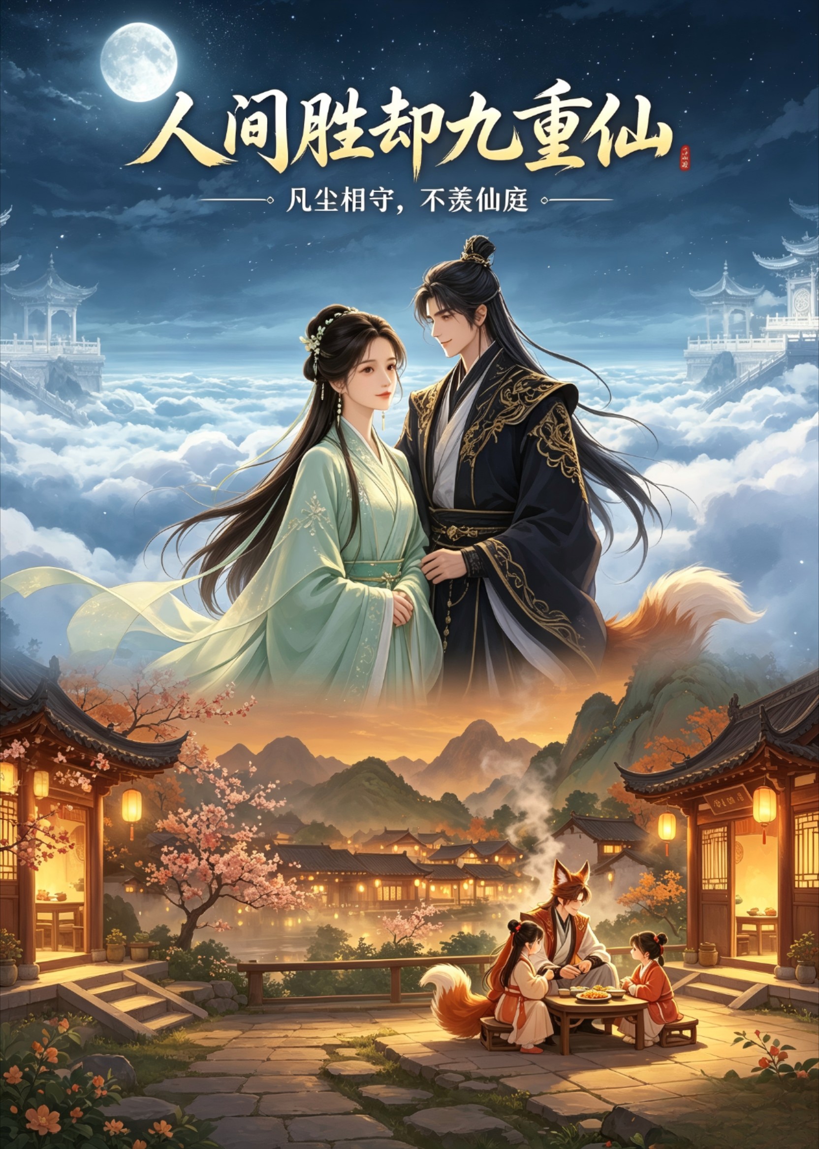 人间胜却九重仙