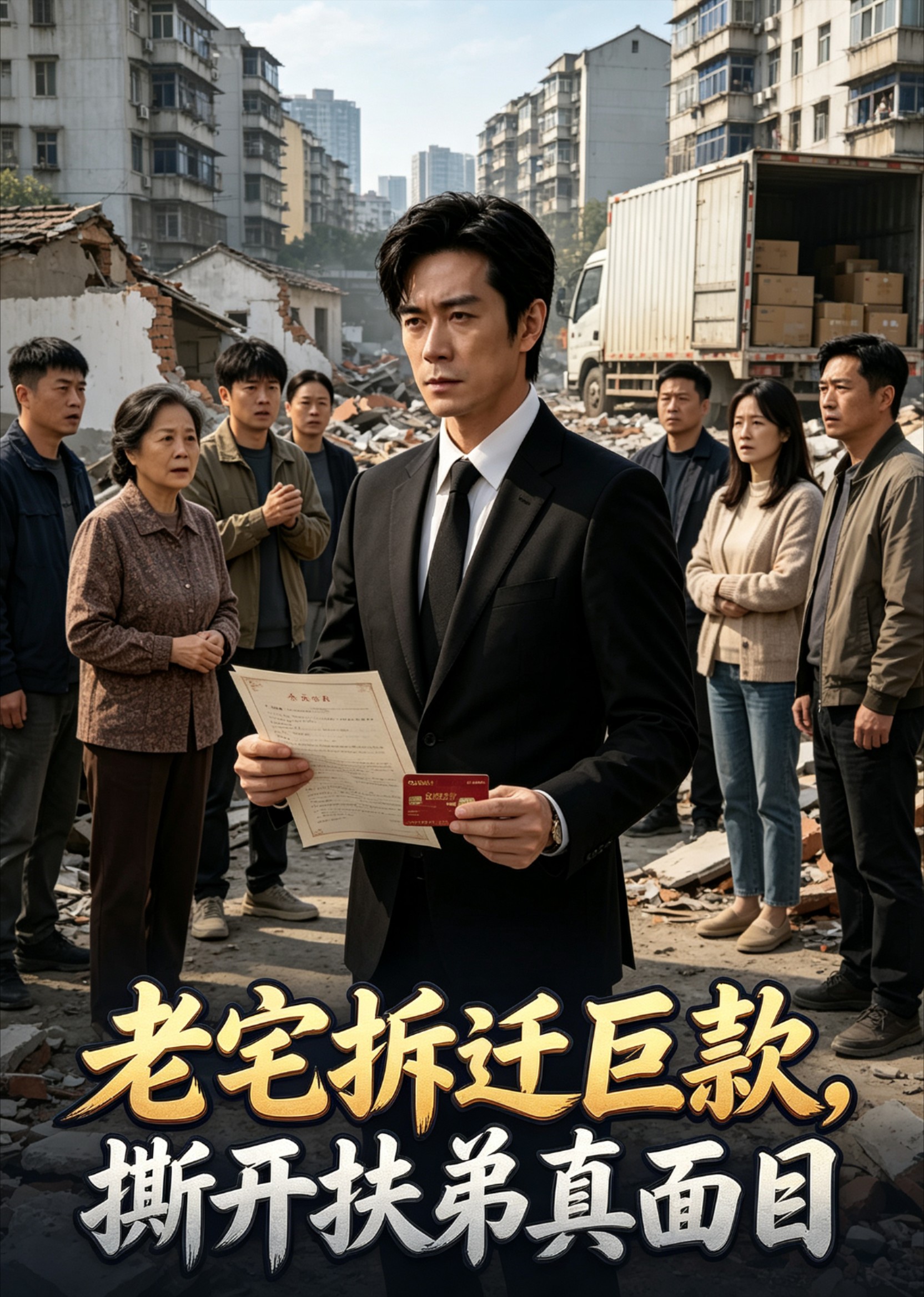 老宅拆迁巨款，撕开扶弟真面目封面图