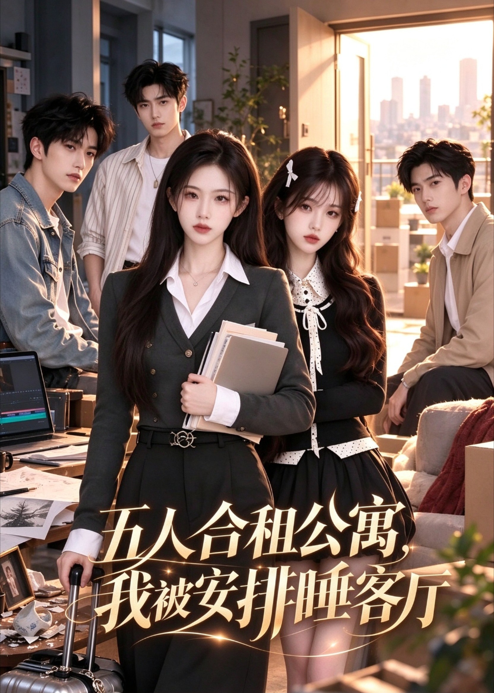 五人合租公寓，我被安排睡客厅封面图
