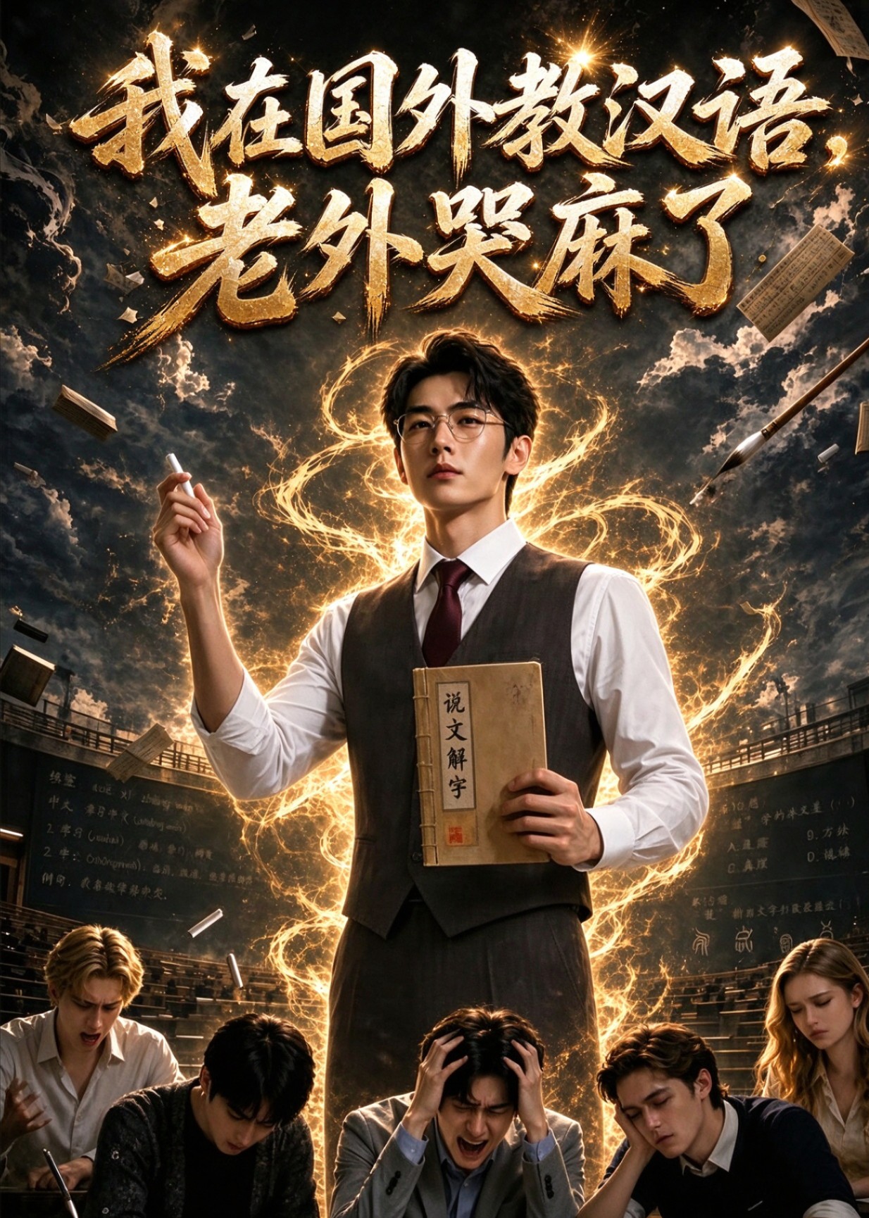 我在国外教汉语，老外哭麻了封面图