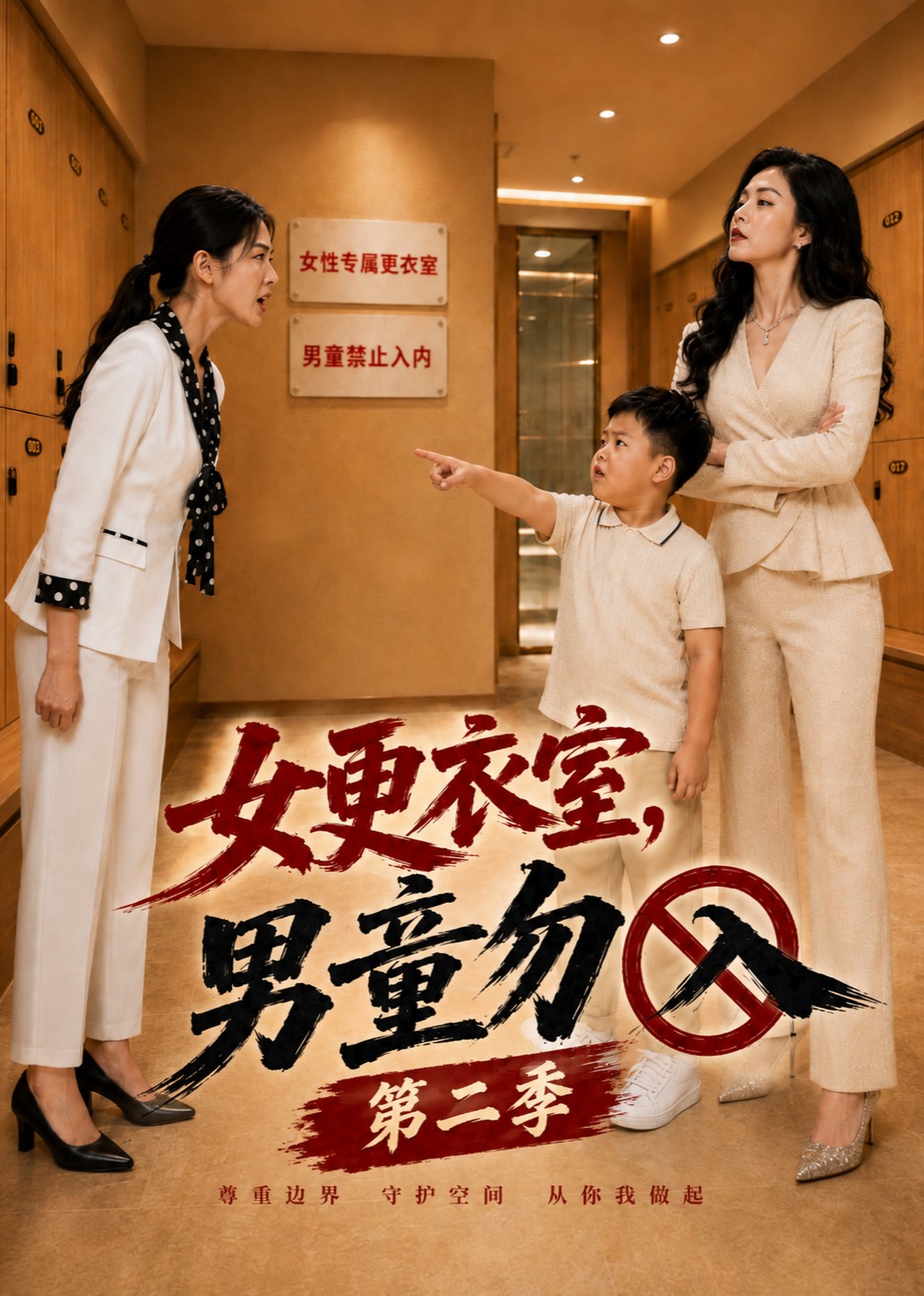 女更衣室，男童勿入第二季封面图