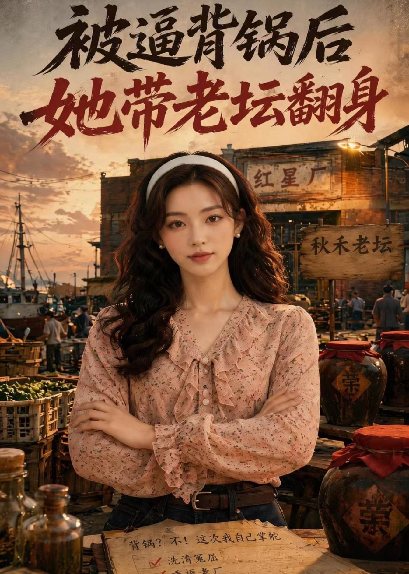 被逼背锅后她带老坛翻身封面图