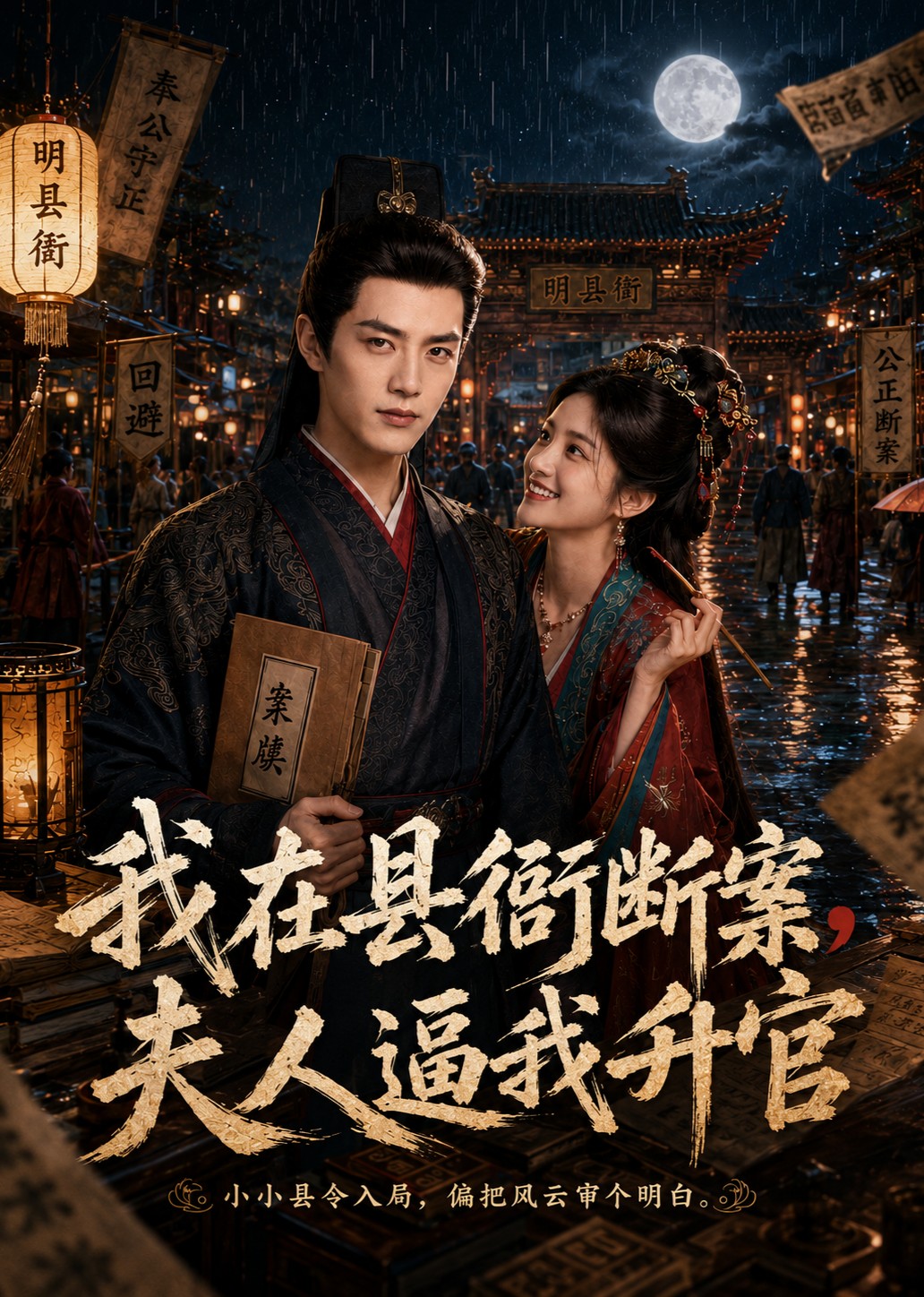 我在县衙断案，夫人逼我升官封面图