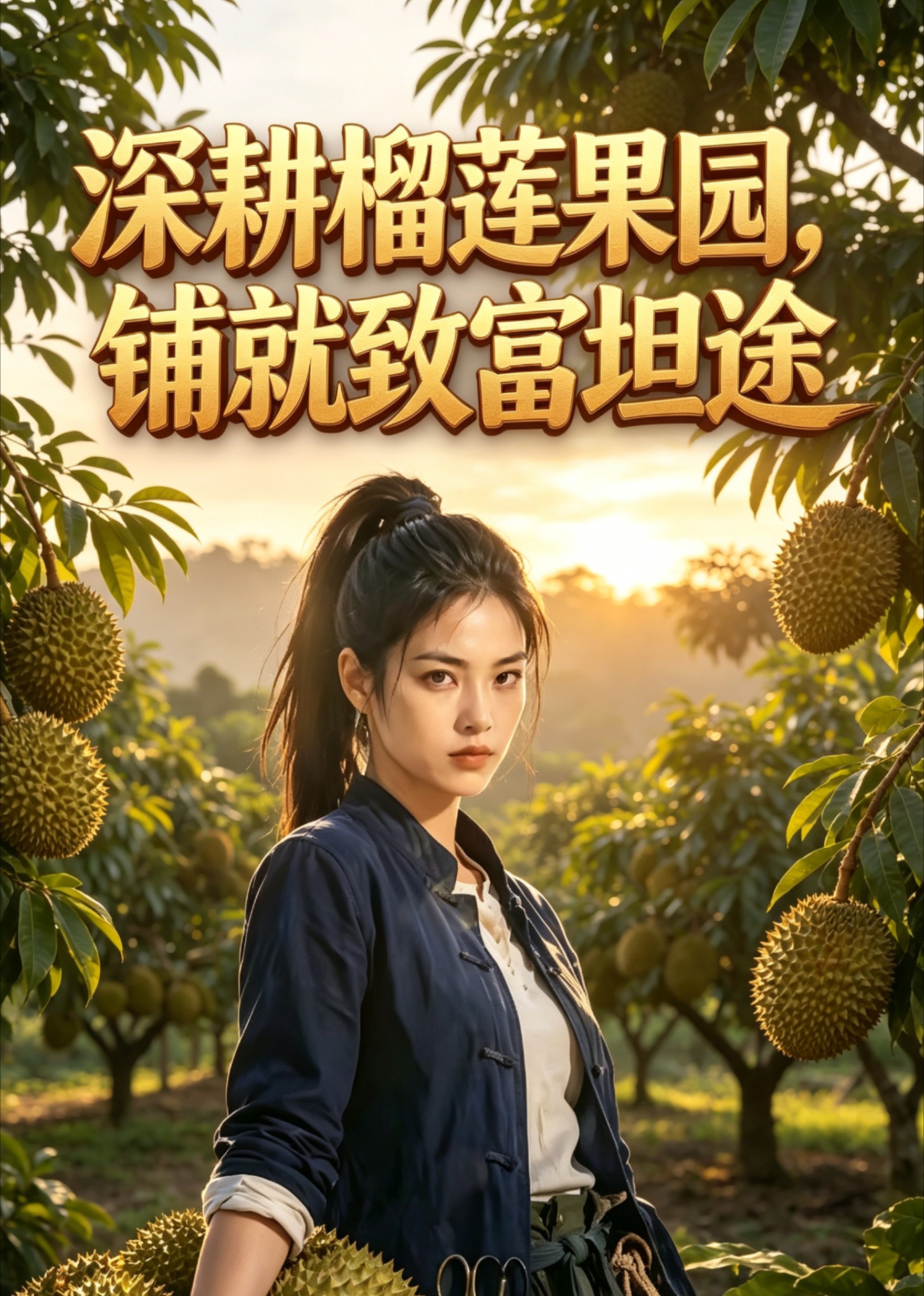 深耕榴莲果园，铺就致富坦途