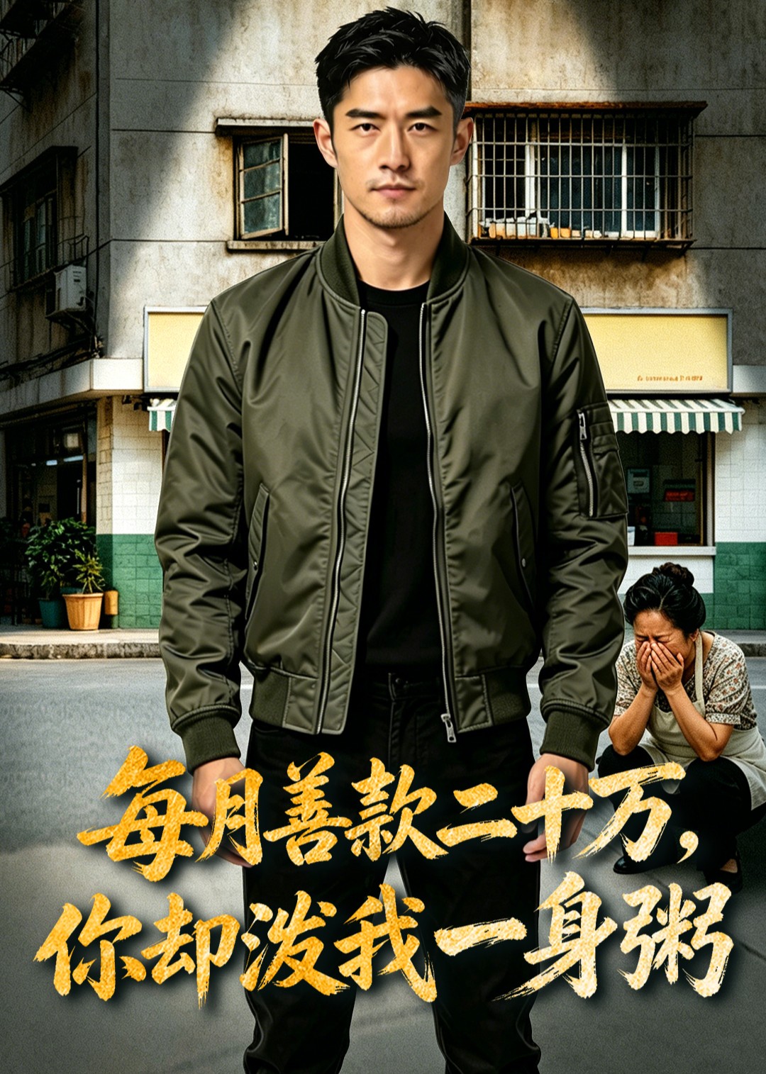 每月善款二十万，你却泼我一身粥