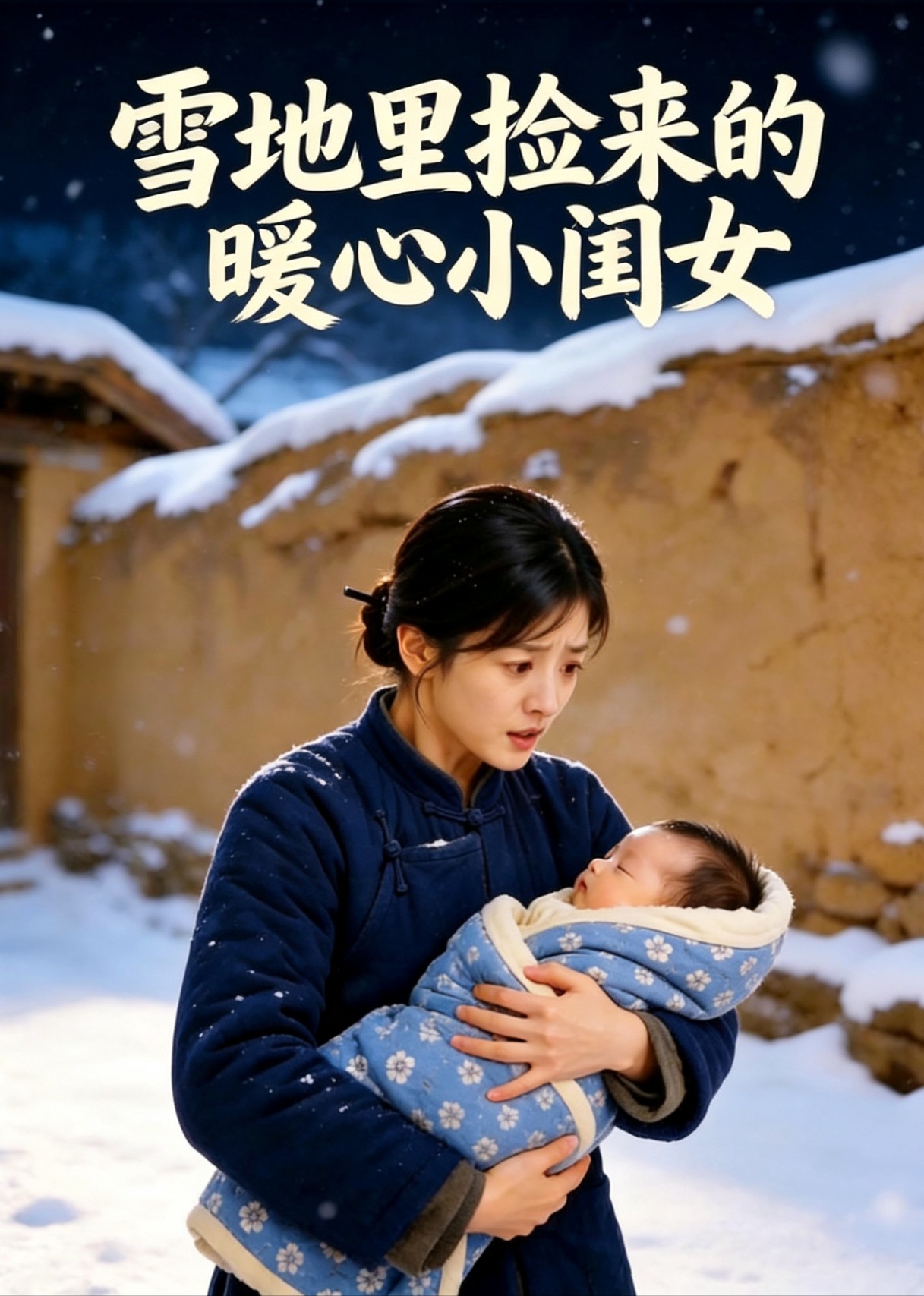 雪地里捡来的暖心小闺女封面图