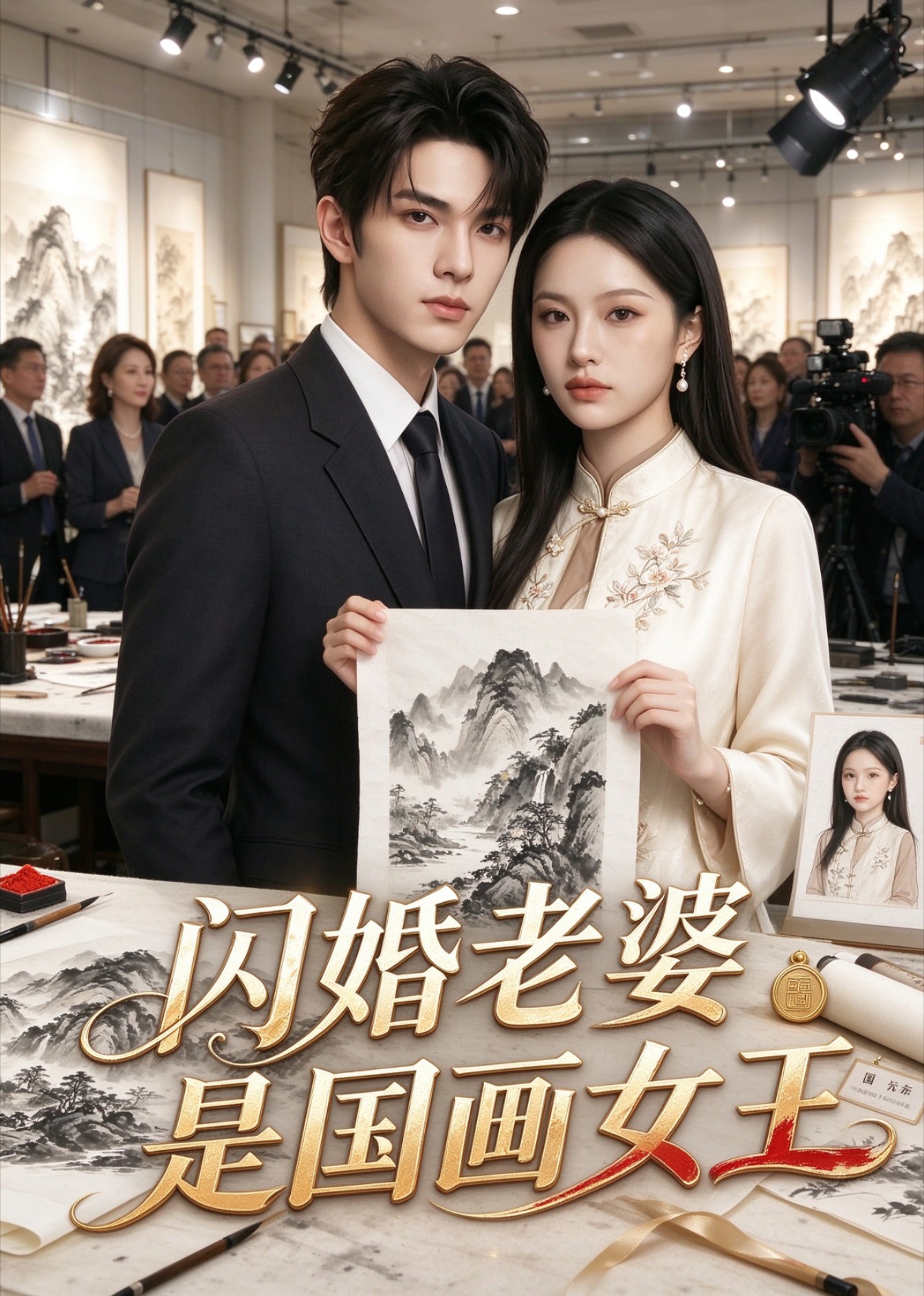 闪婚老婆是国画女王封面图