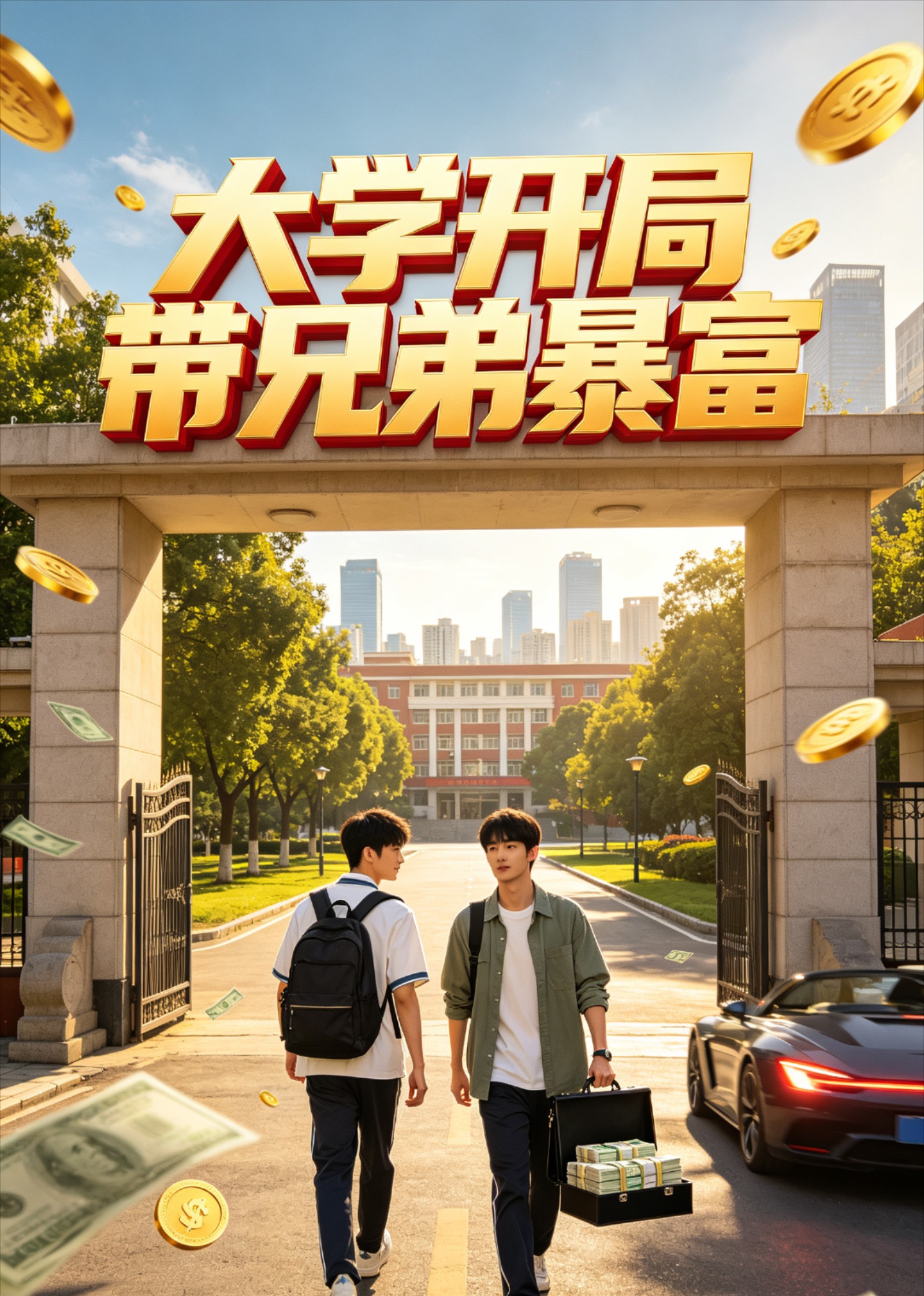 大学开局带兄弟暴富封面图