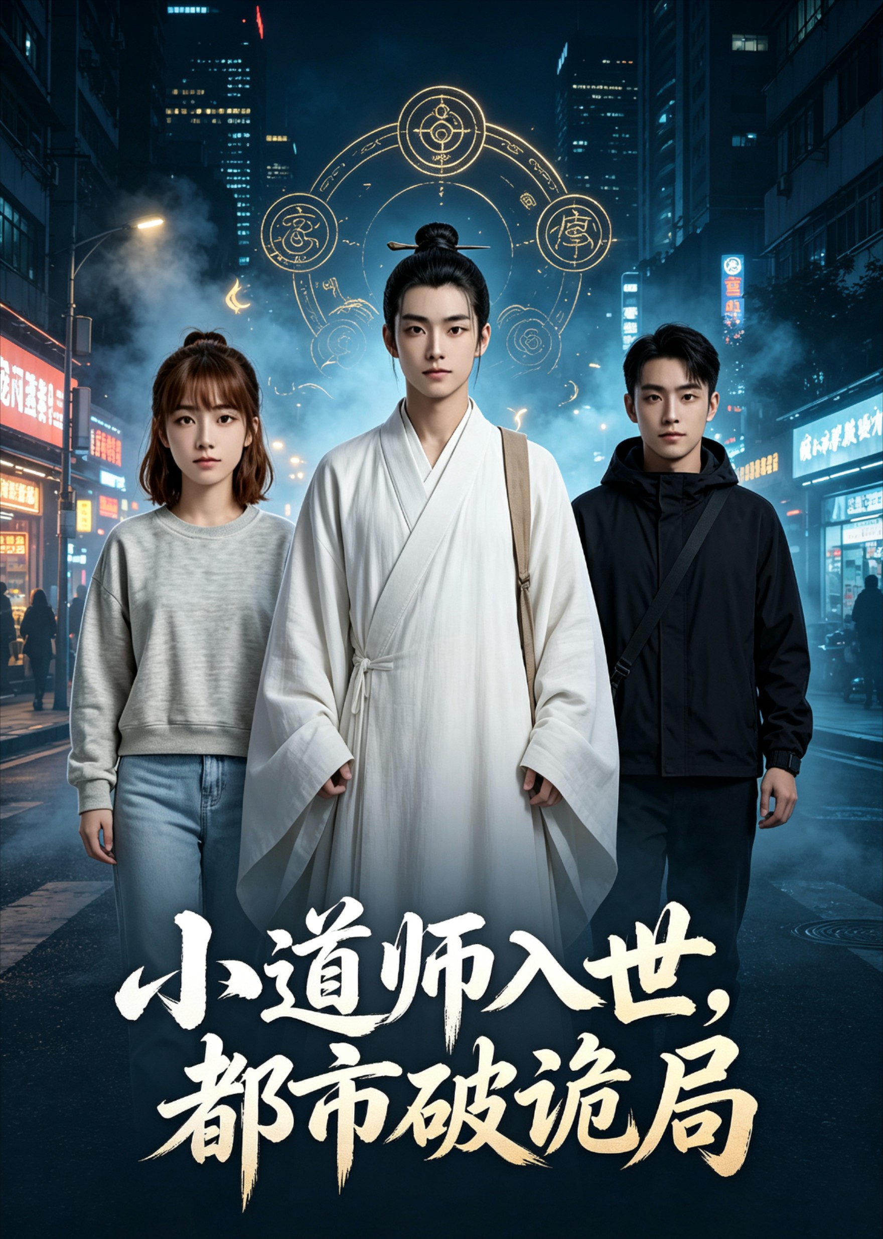 小道师入世，都市破诡局封面图