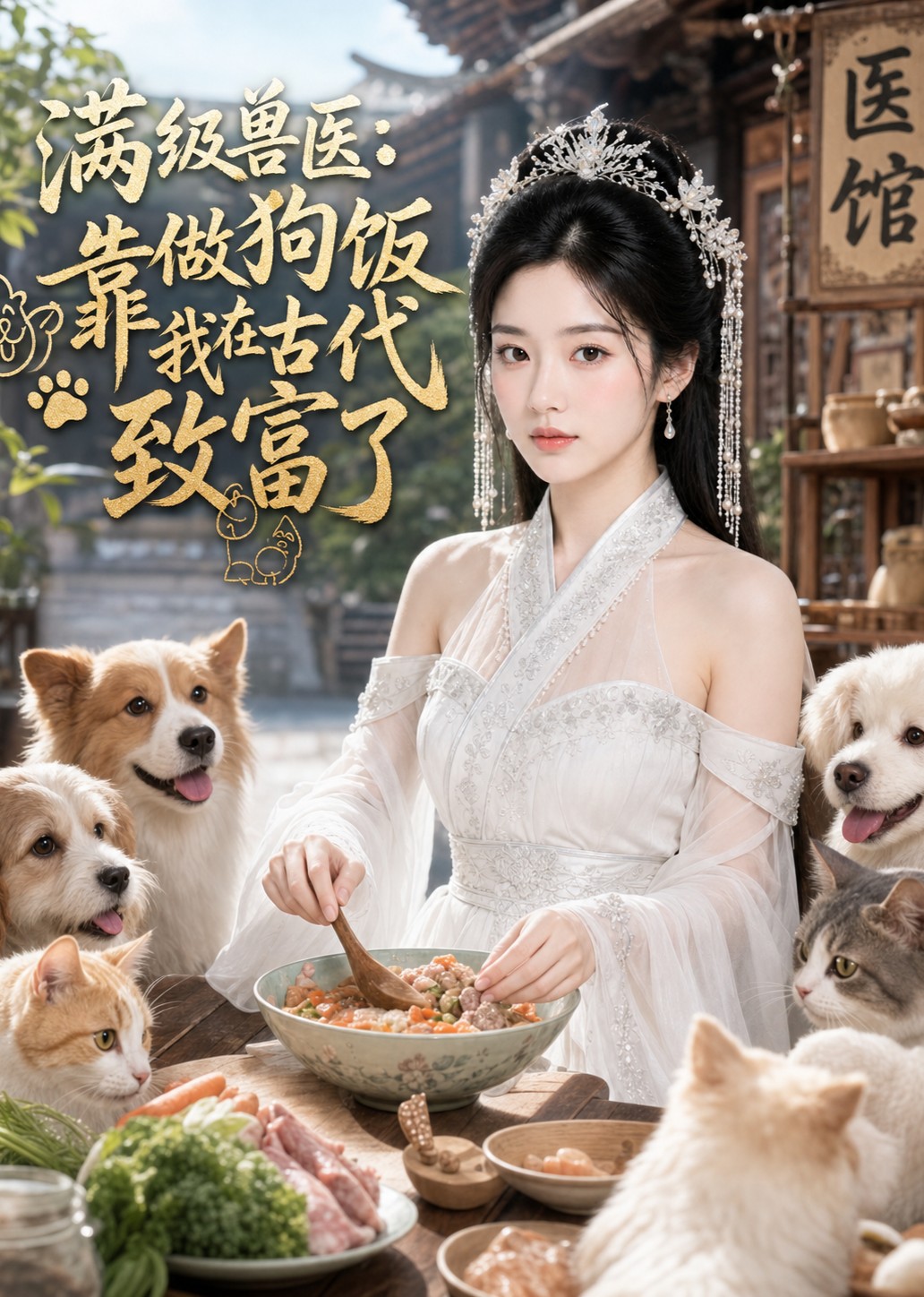 满级兽医：靠做狗饭我在古代致富了封面图