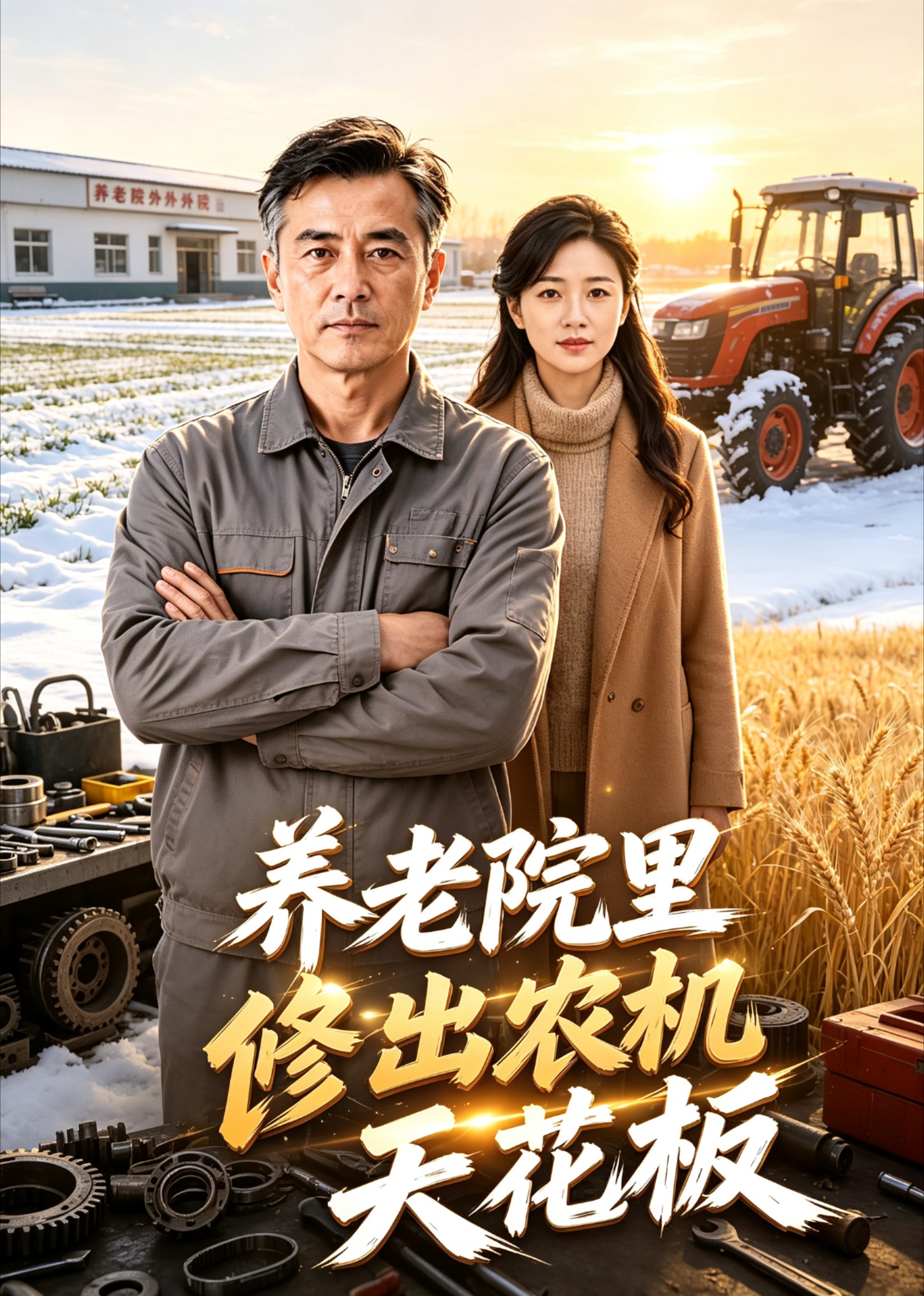 养老院里修出农机天花板