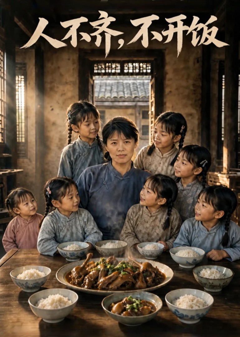 人不齐不开饭