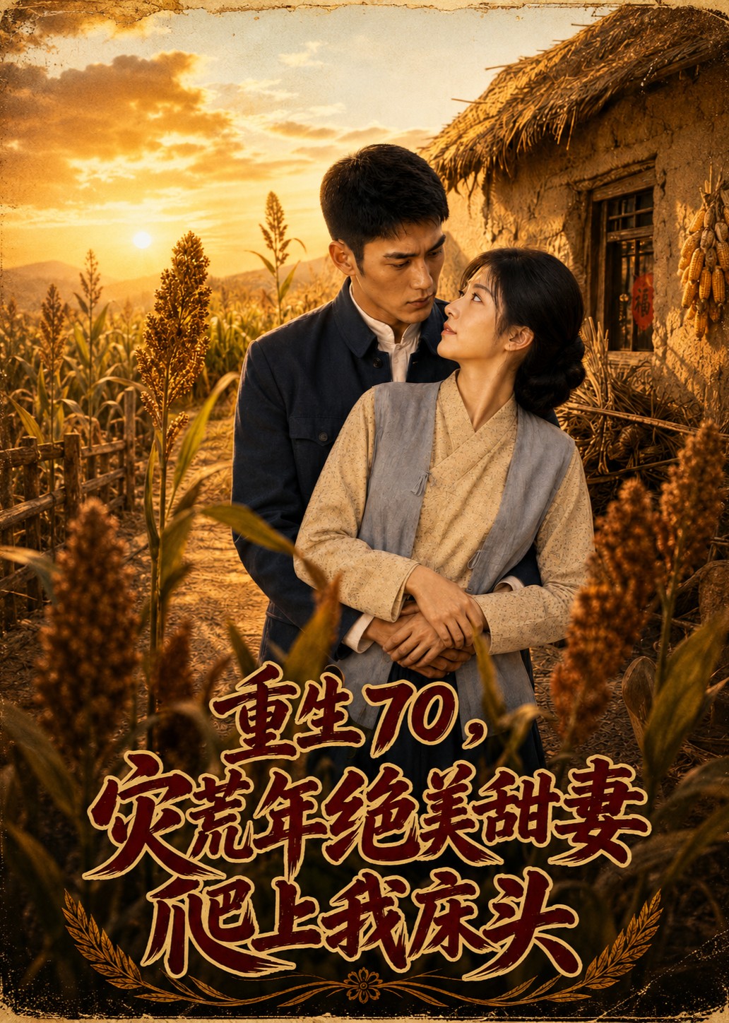 重生70，灾荒年绝美甜妻爬上我床头