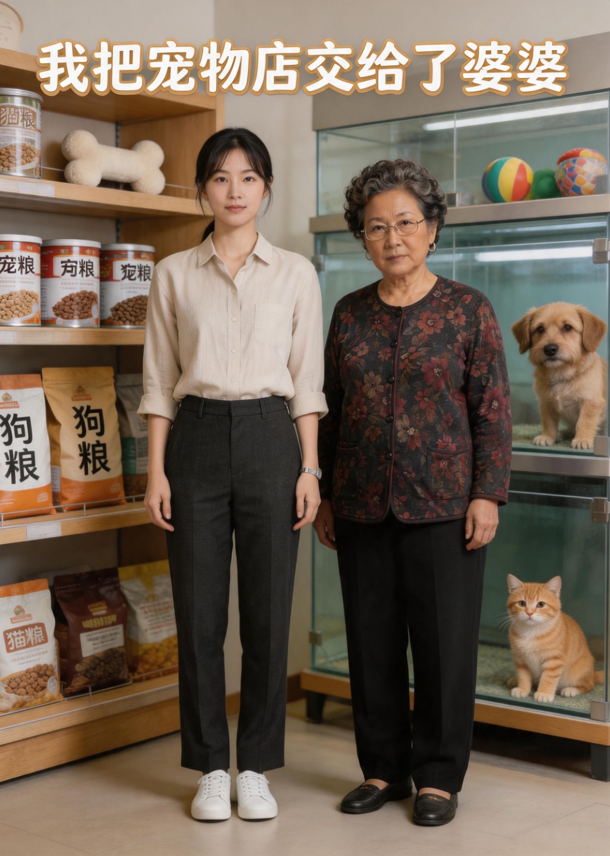 我把宠物店交给了婆婆