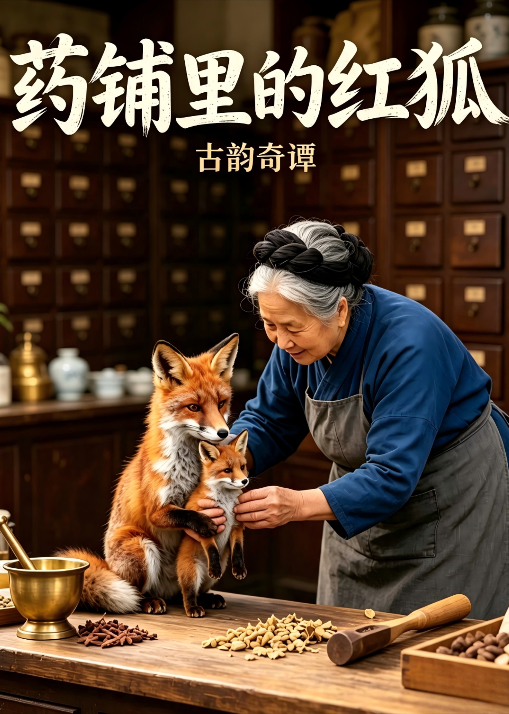 药铺里的红狐