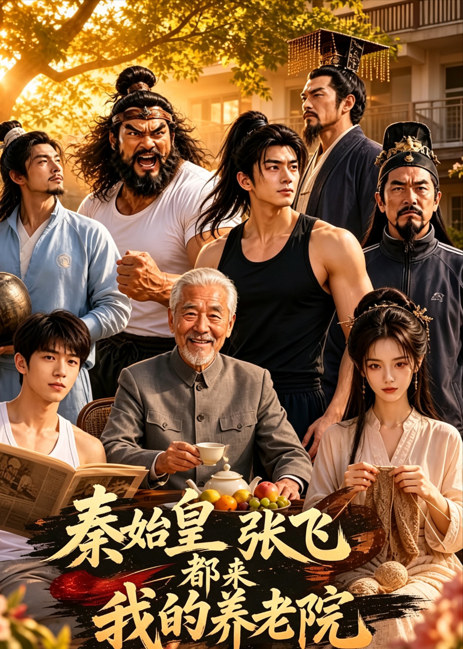 秦始皇张飞都来我的养老院封面图
