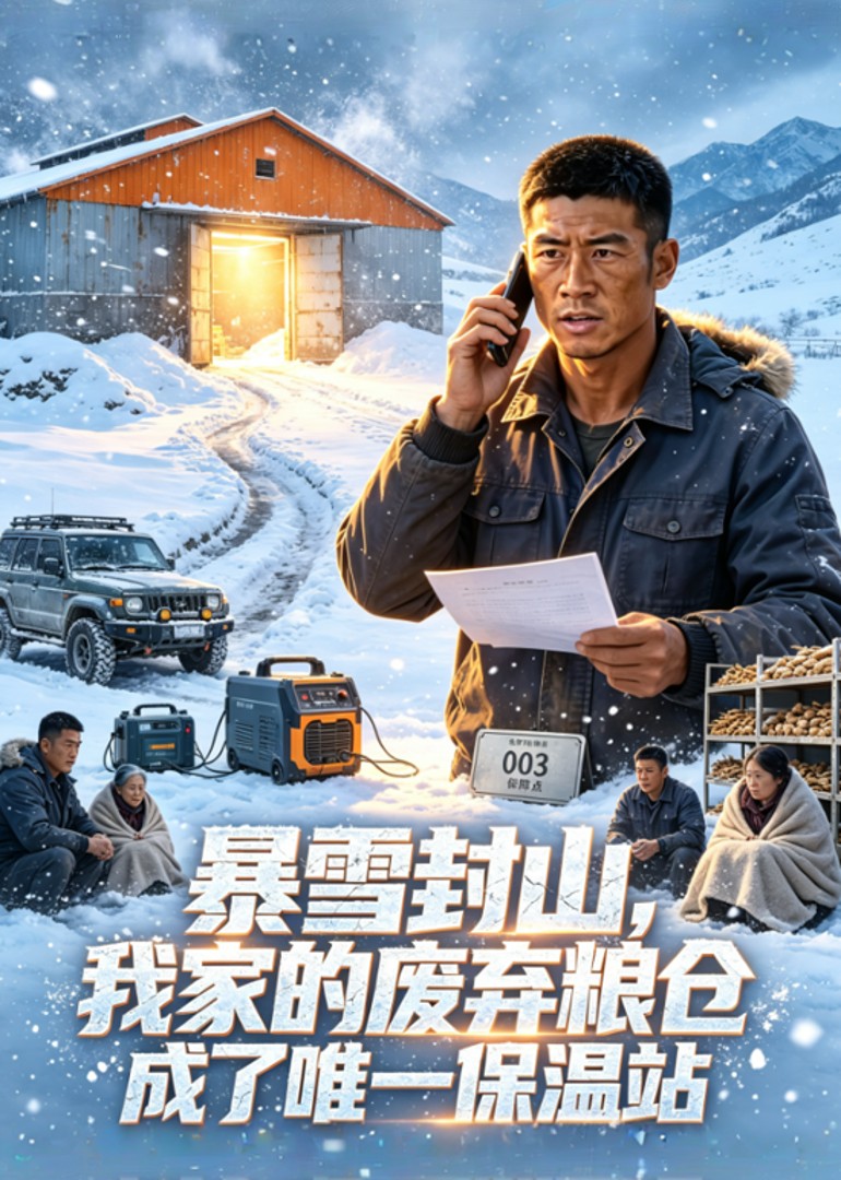 暴雪封山，我家的废弃粮仓成了唯一保温站