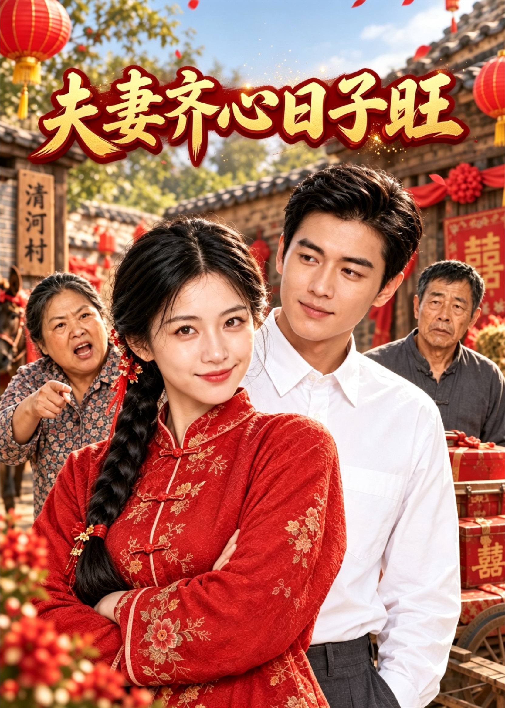 夫妻齐心日子旺