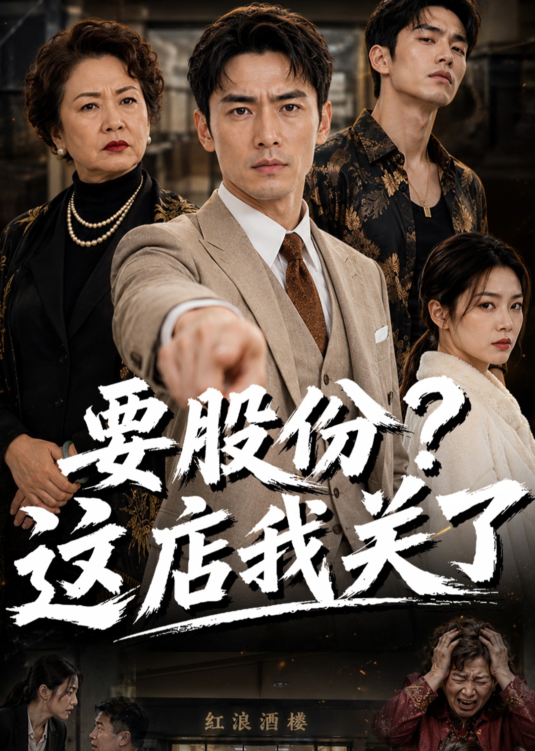 要股份？这店我关了