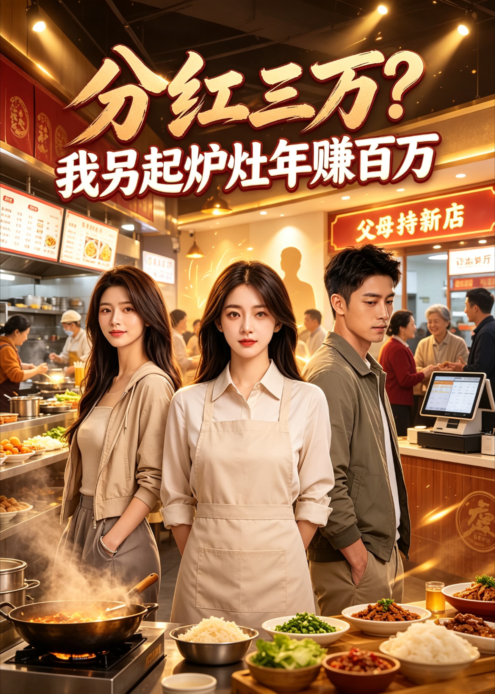 分红三万我另起炉灶年赚百万