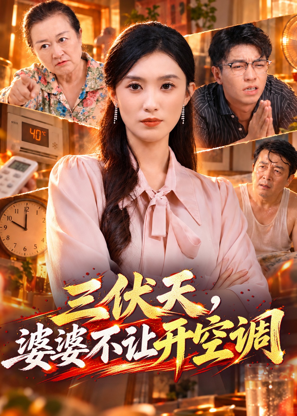 三伏天，婆婆不让开空调封面图
