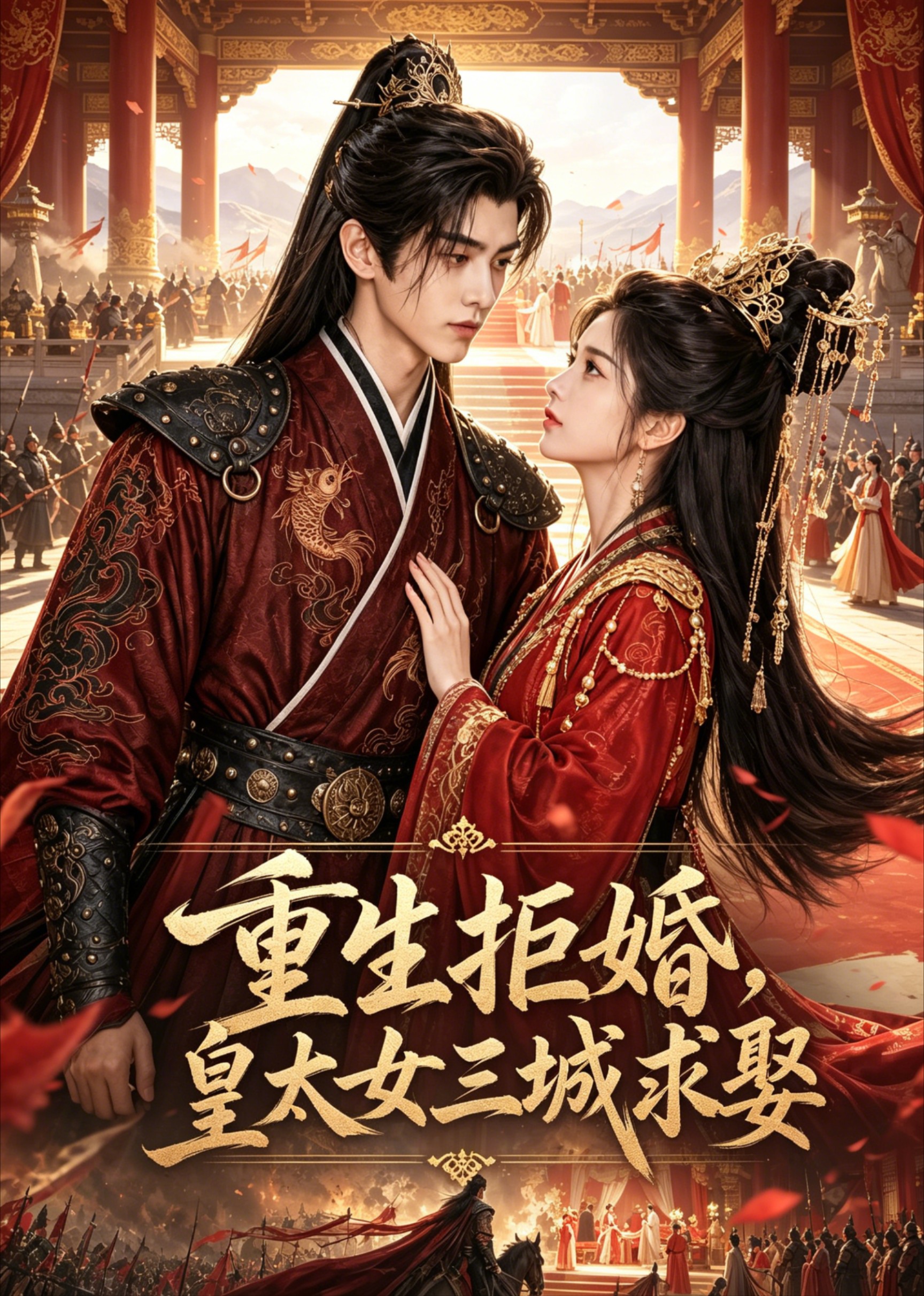 重生拒婚，皇太女三城求娶