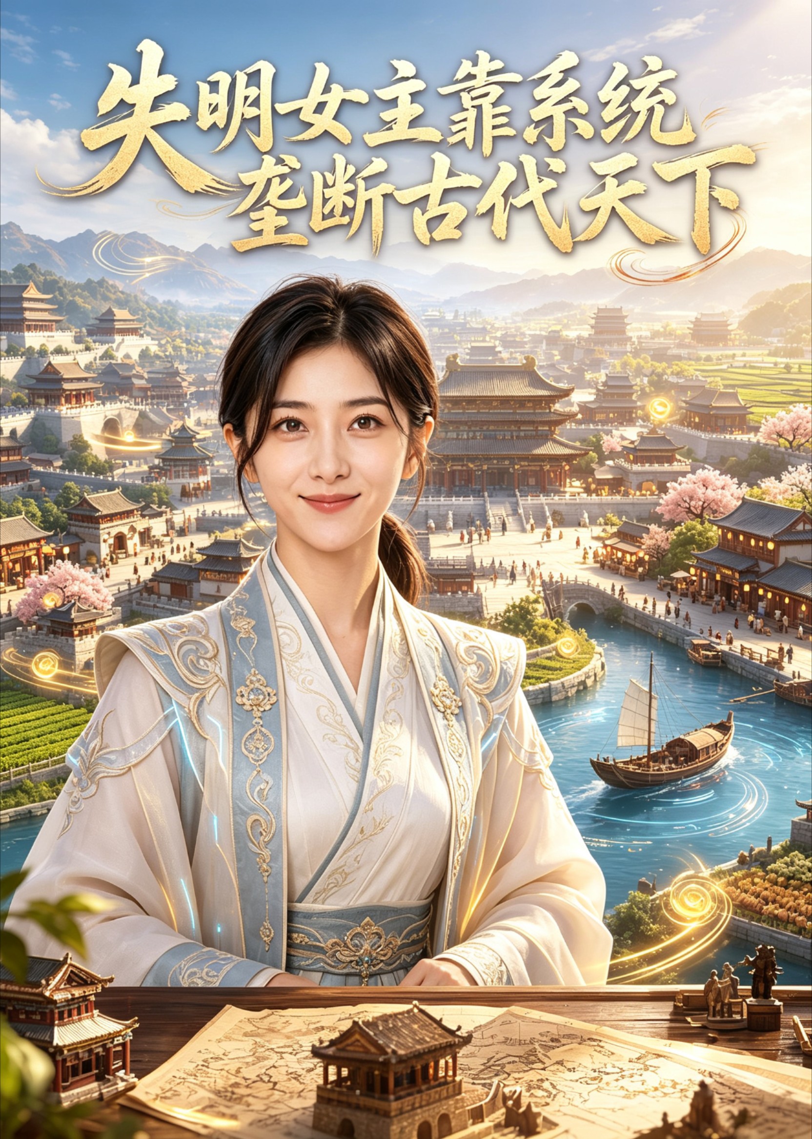失明女主靠系统垄断古代天下