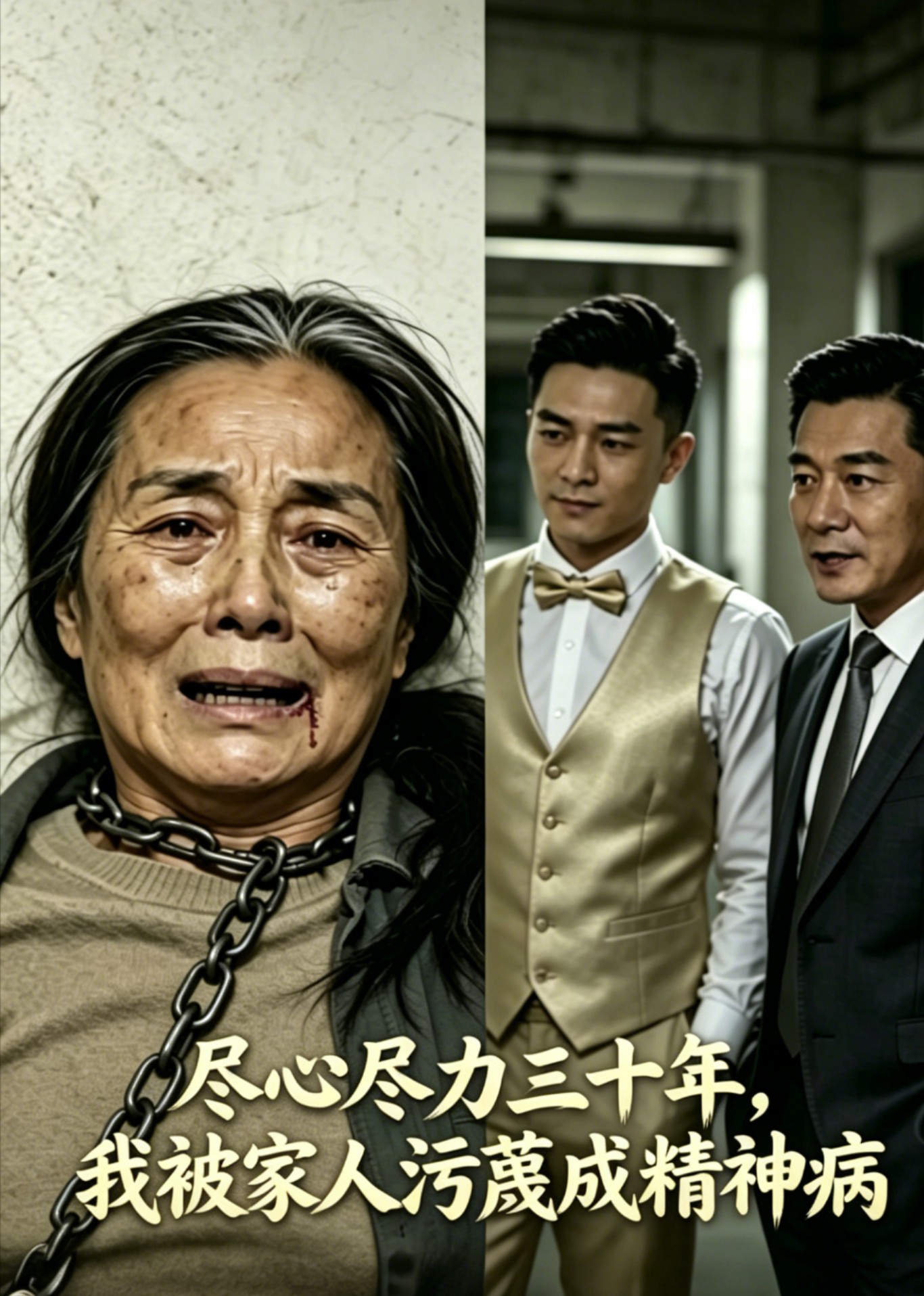 尽心尽力三十年，我被家人污蔑成精神病