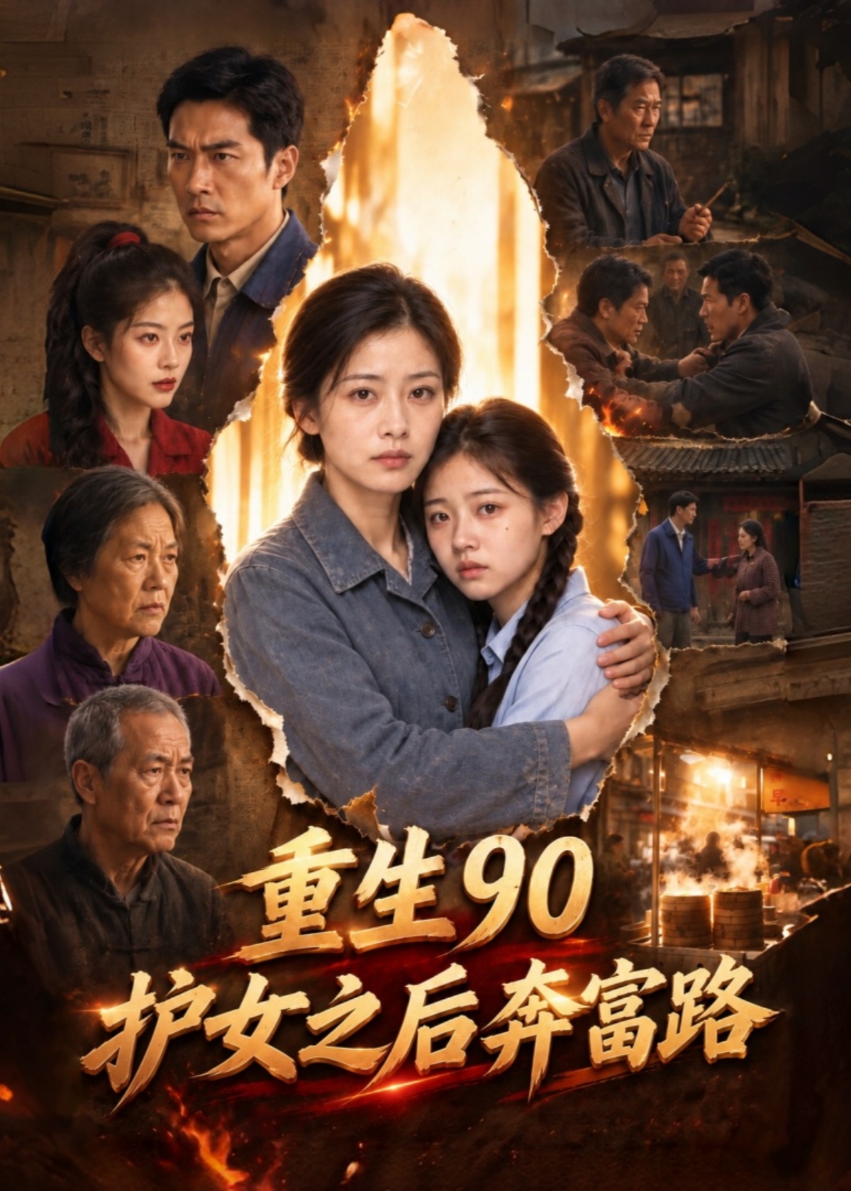 重生90：护女之后奔富路封面图