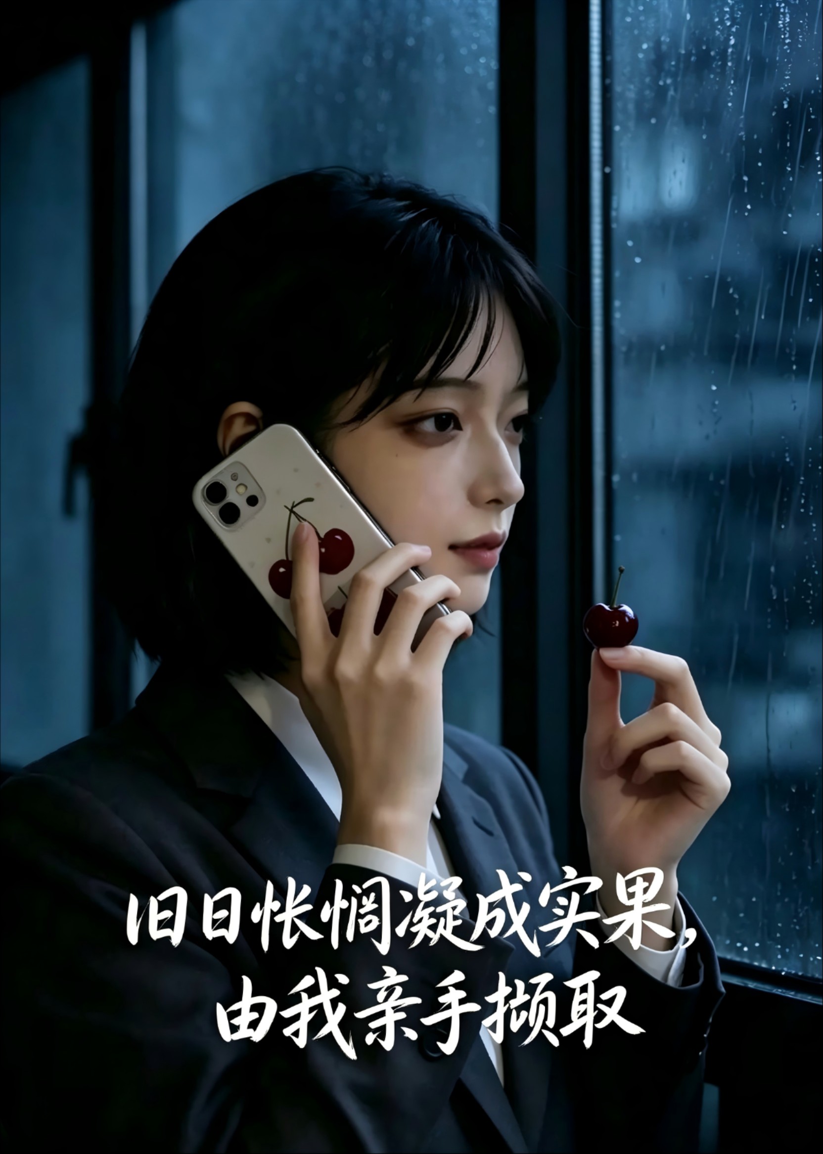 旧日怅惘凝成实果，由我亲手撷取