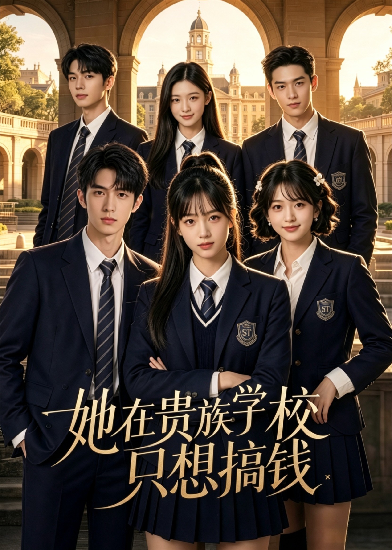 她在贵族学校只想搞钱