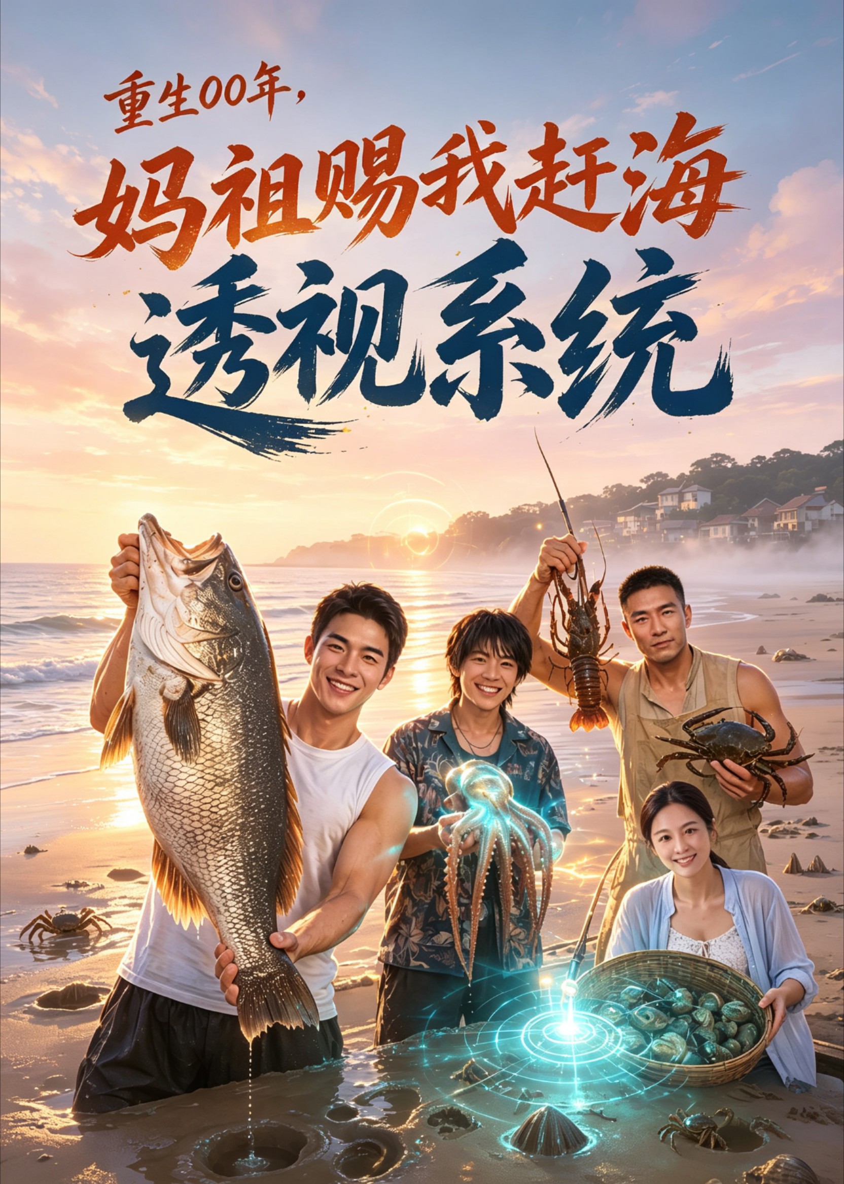 重生00年，妈祖赐我赶海透视系统