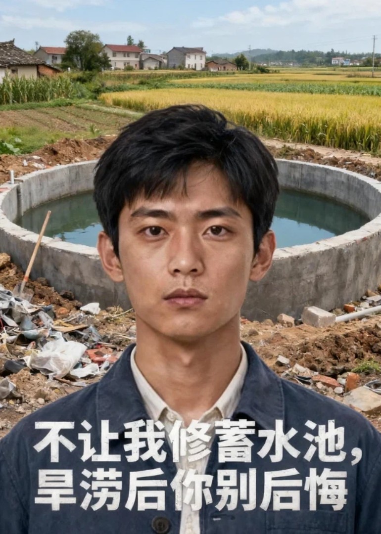 不让我修蓄水池，旱涝后你别后悔