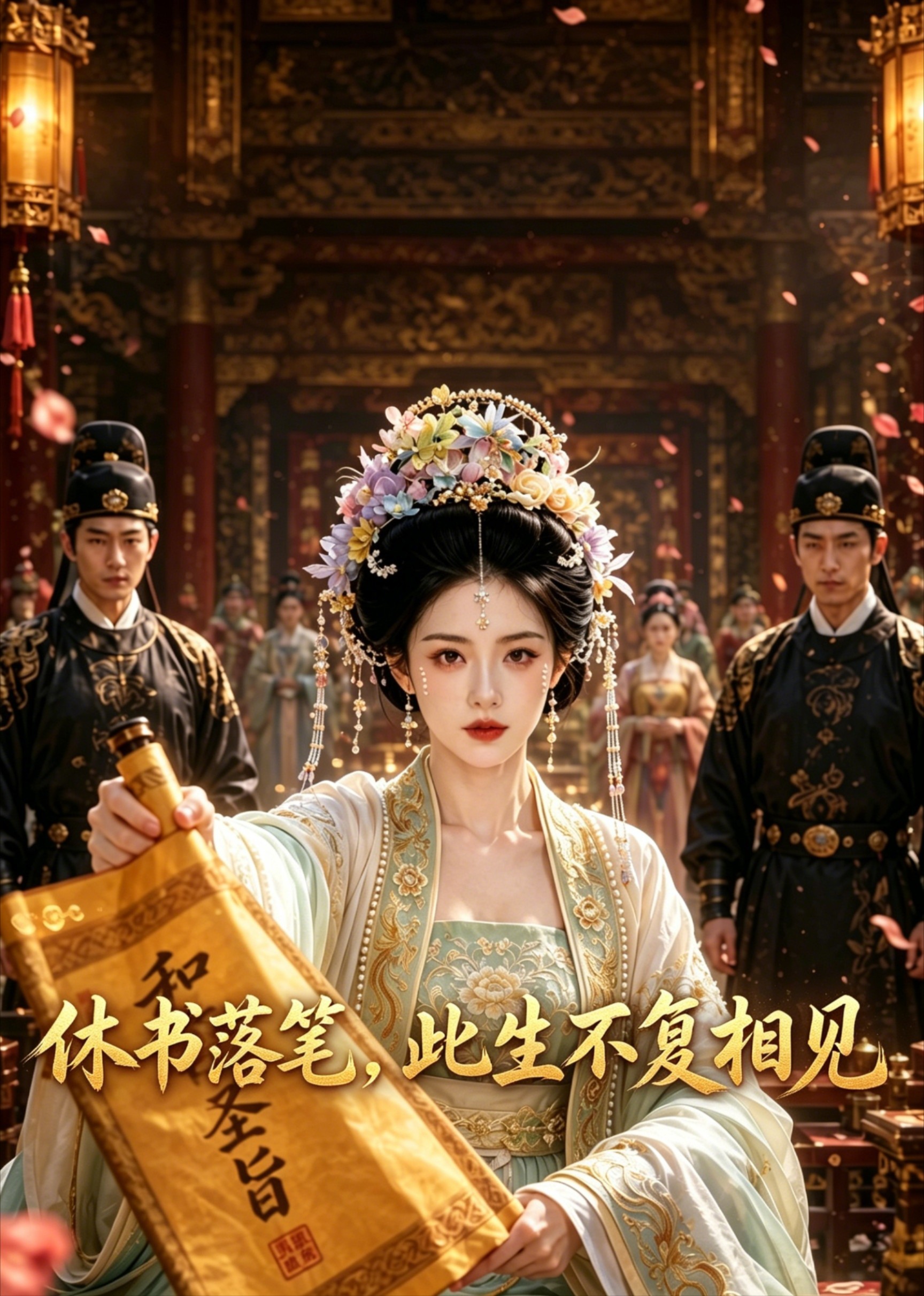 休书落笔，此生不复相见