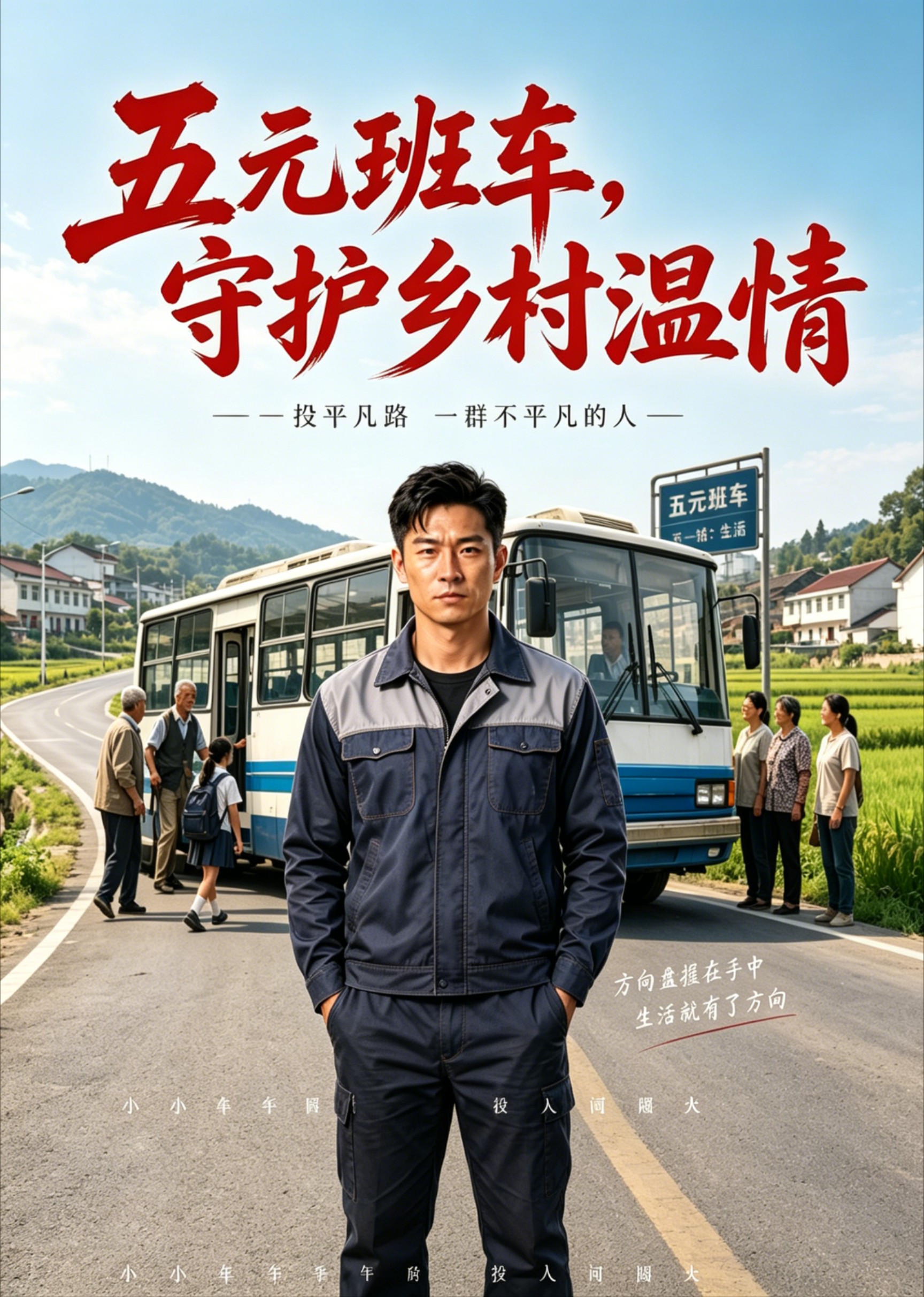 五元班车，守护乡村温情