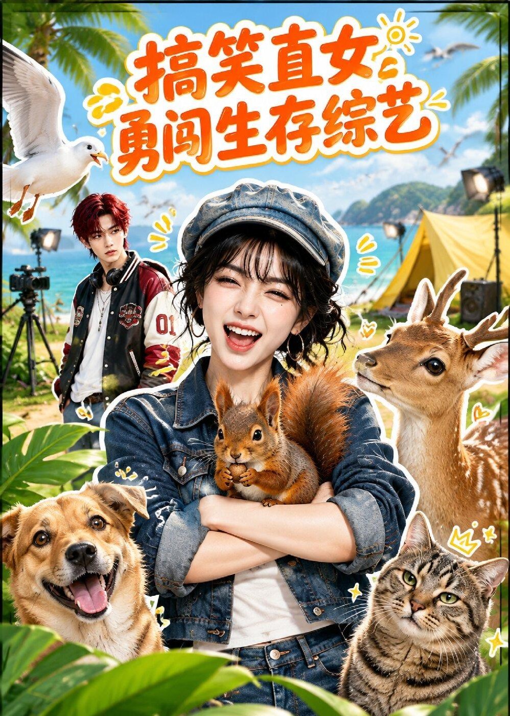 搞笑直女勇闯生存综艺封面图