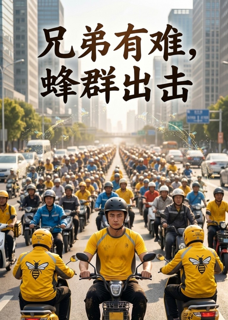 兄弟有难，蜂群出击