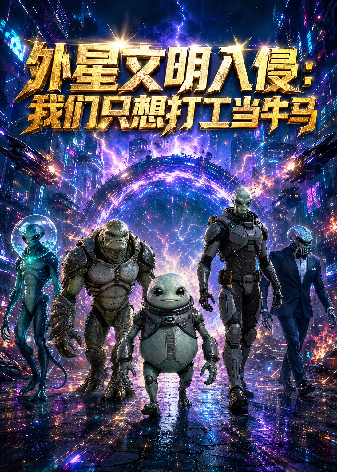 外星文明入侵：我们只想打工当牛马封面图